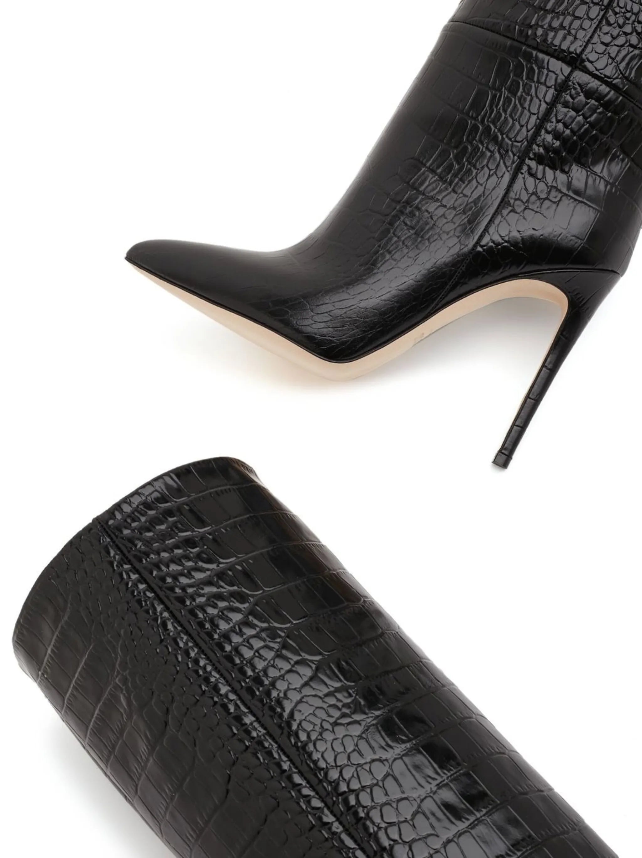 pointed-toe boots