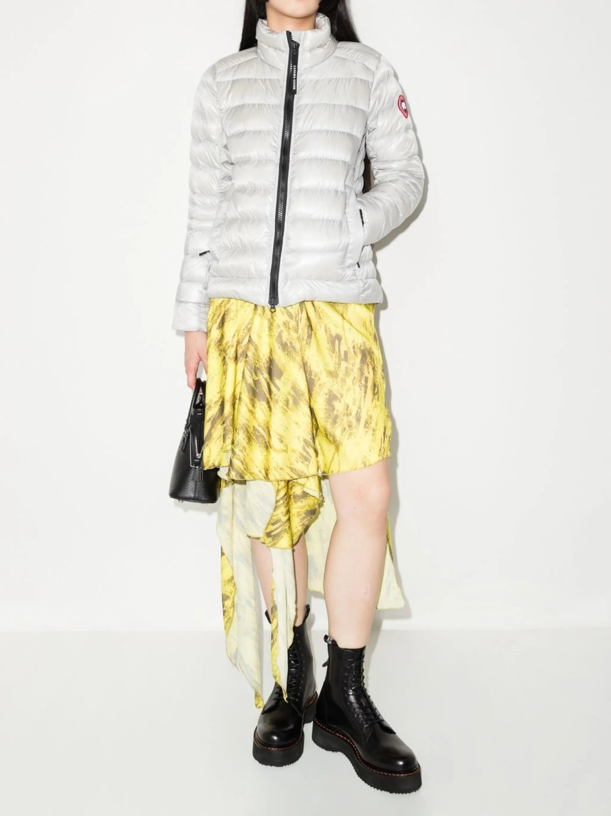 Cypress down-filled short jacket