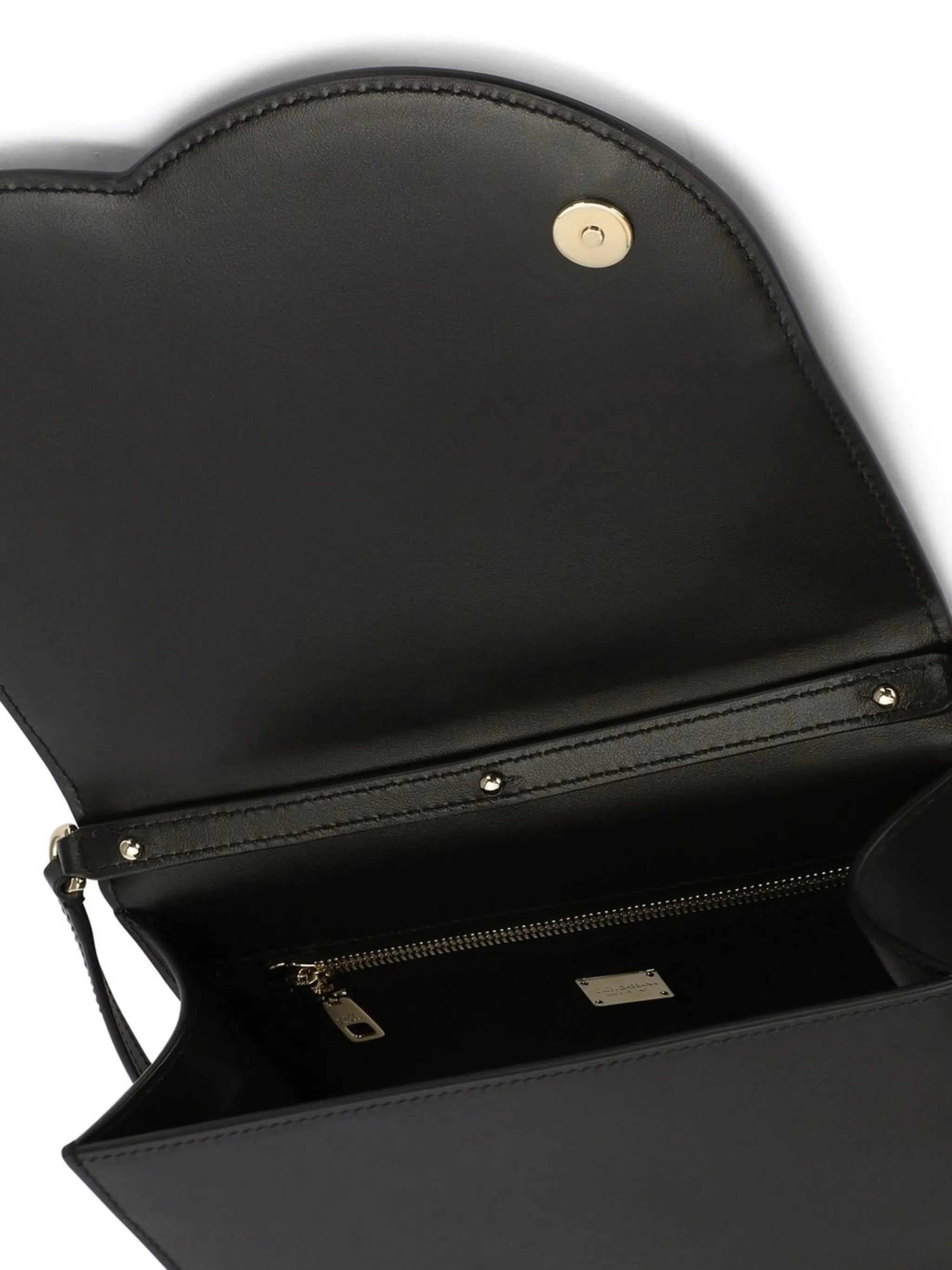 DG Logo leather cross body bag