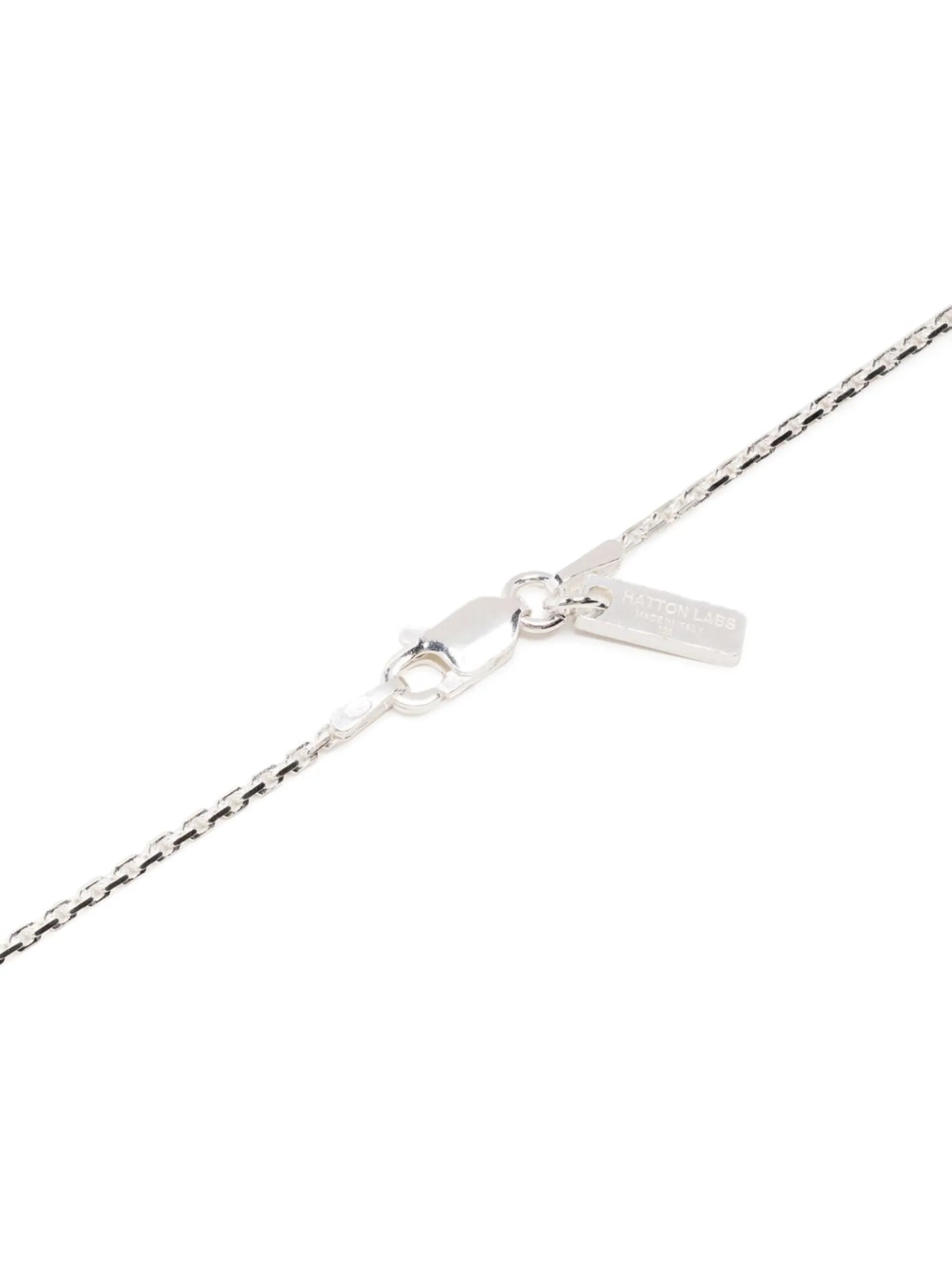 crystal-pendant necklace