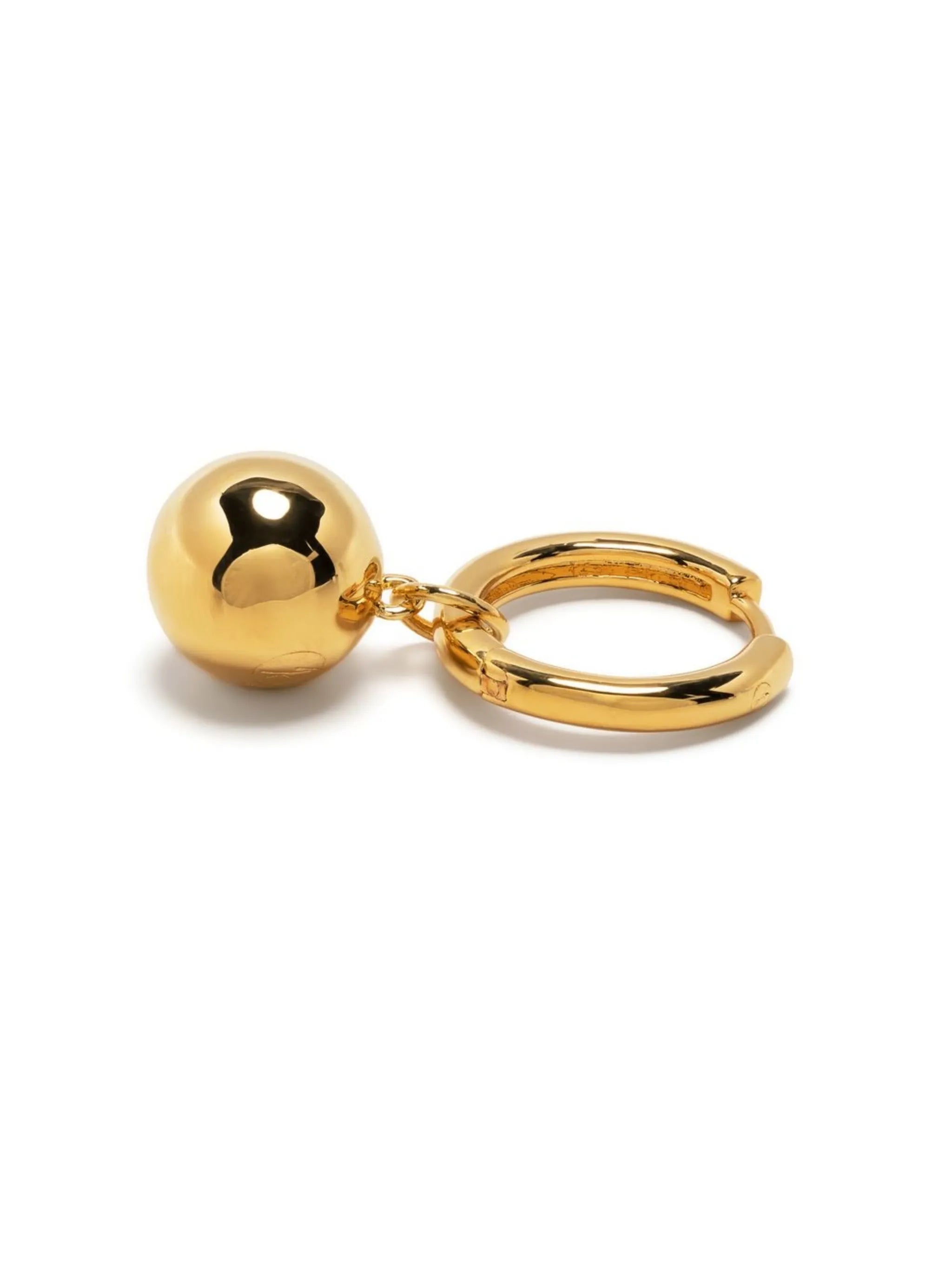 Titillate gold-plated drop earring