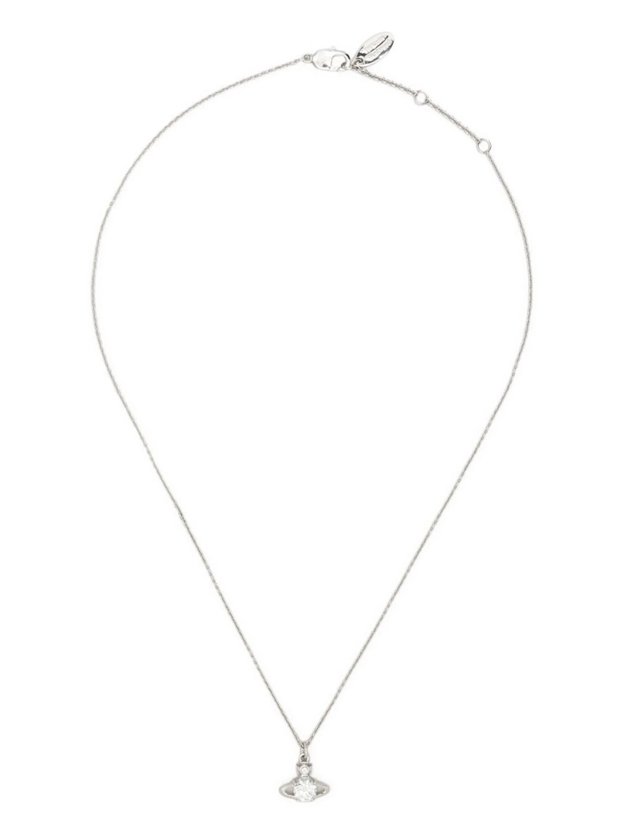 Reina orb pendant necklace