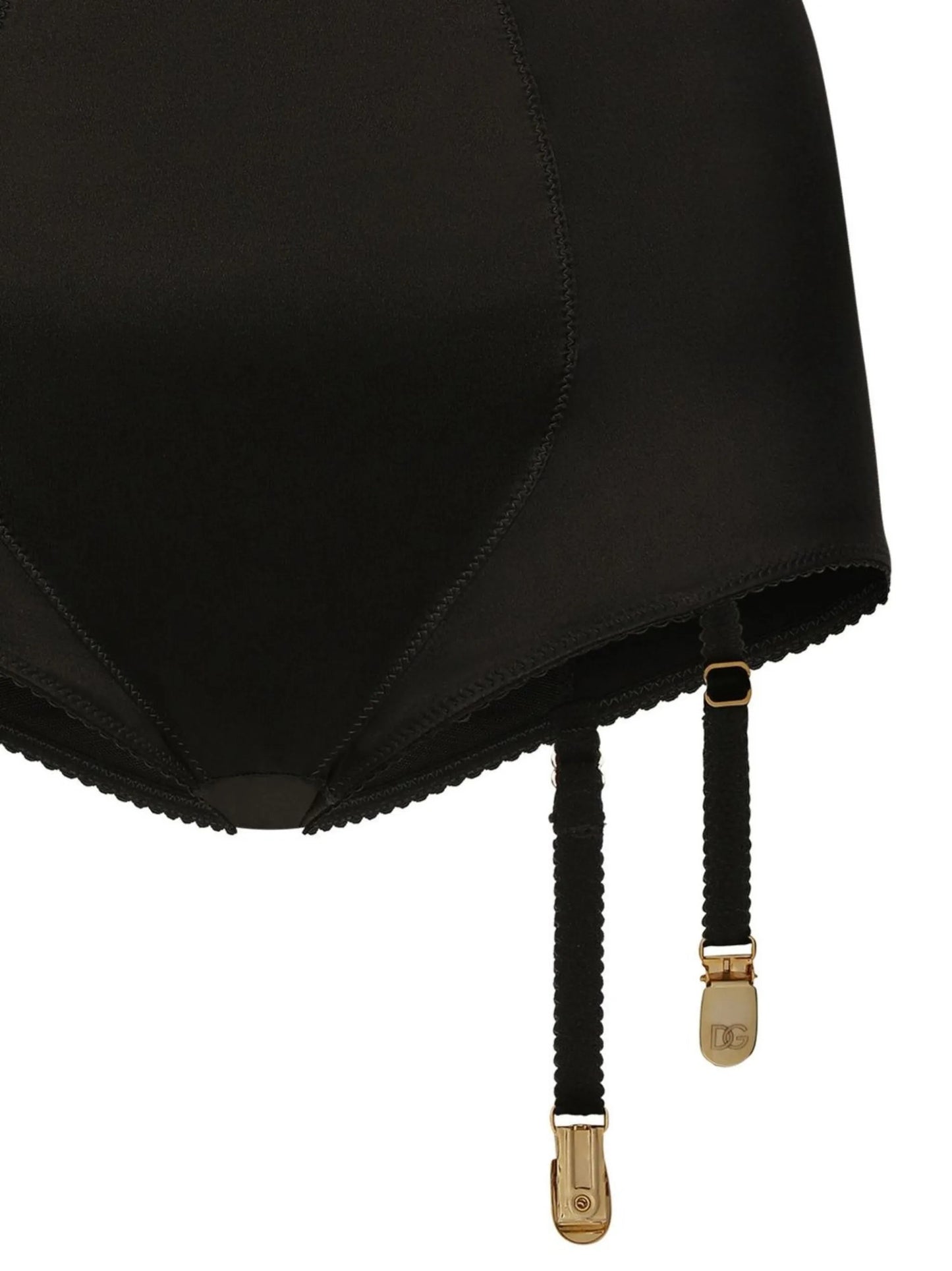 DG-logo high-waisted satin briefs