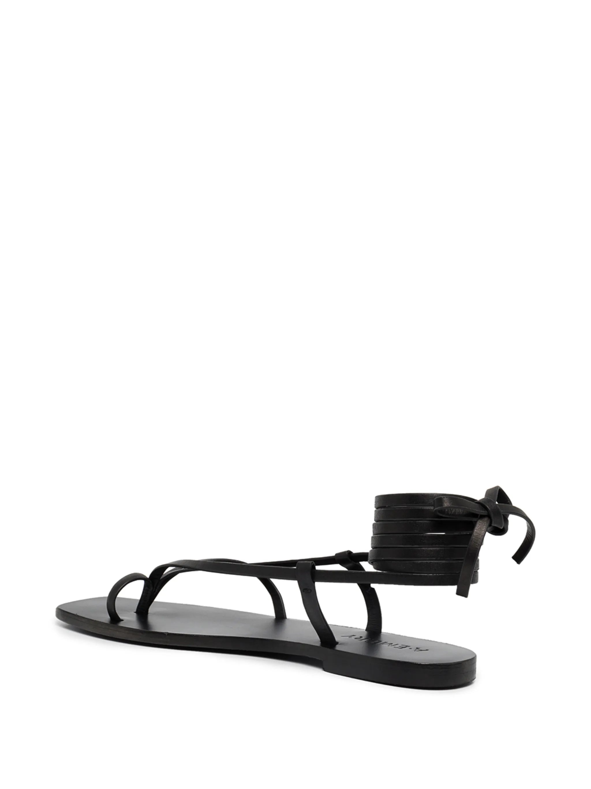 Nolan leather wrap sandals