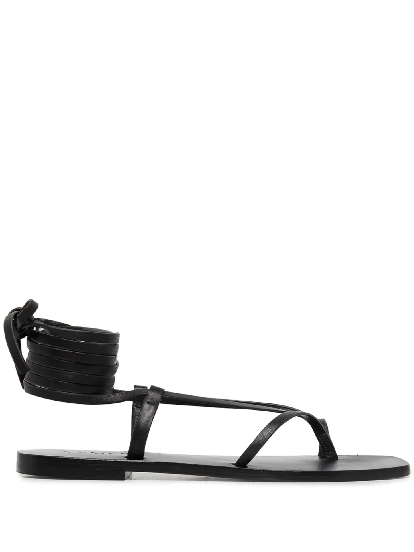 Nolan leather wrap sandals