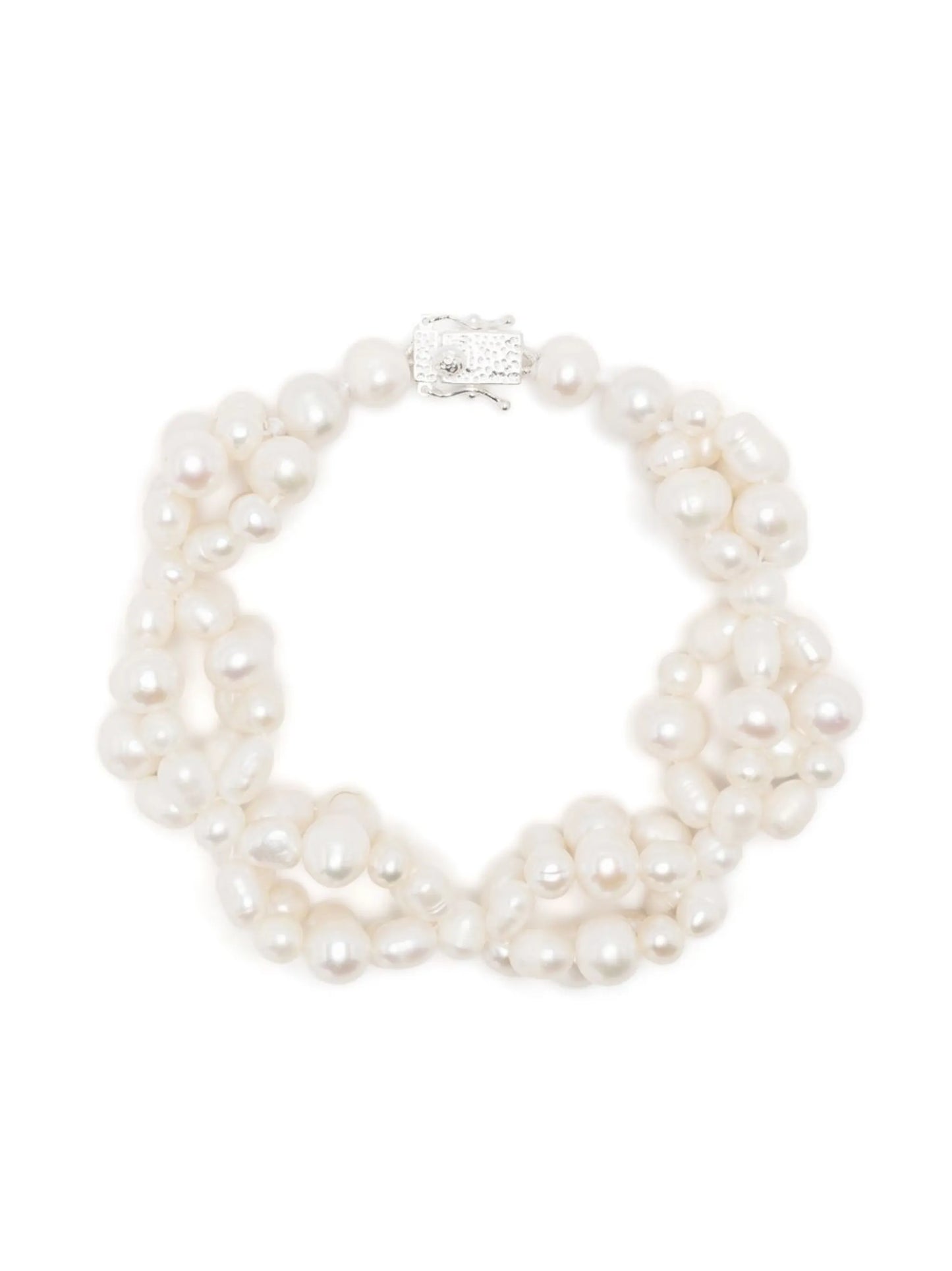 multi-strand pearl bracelet