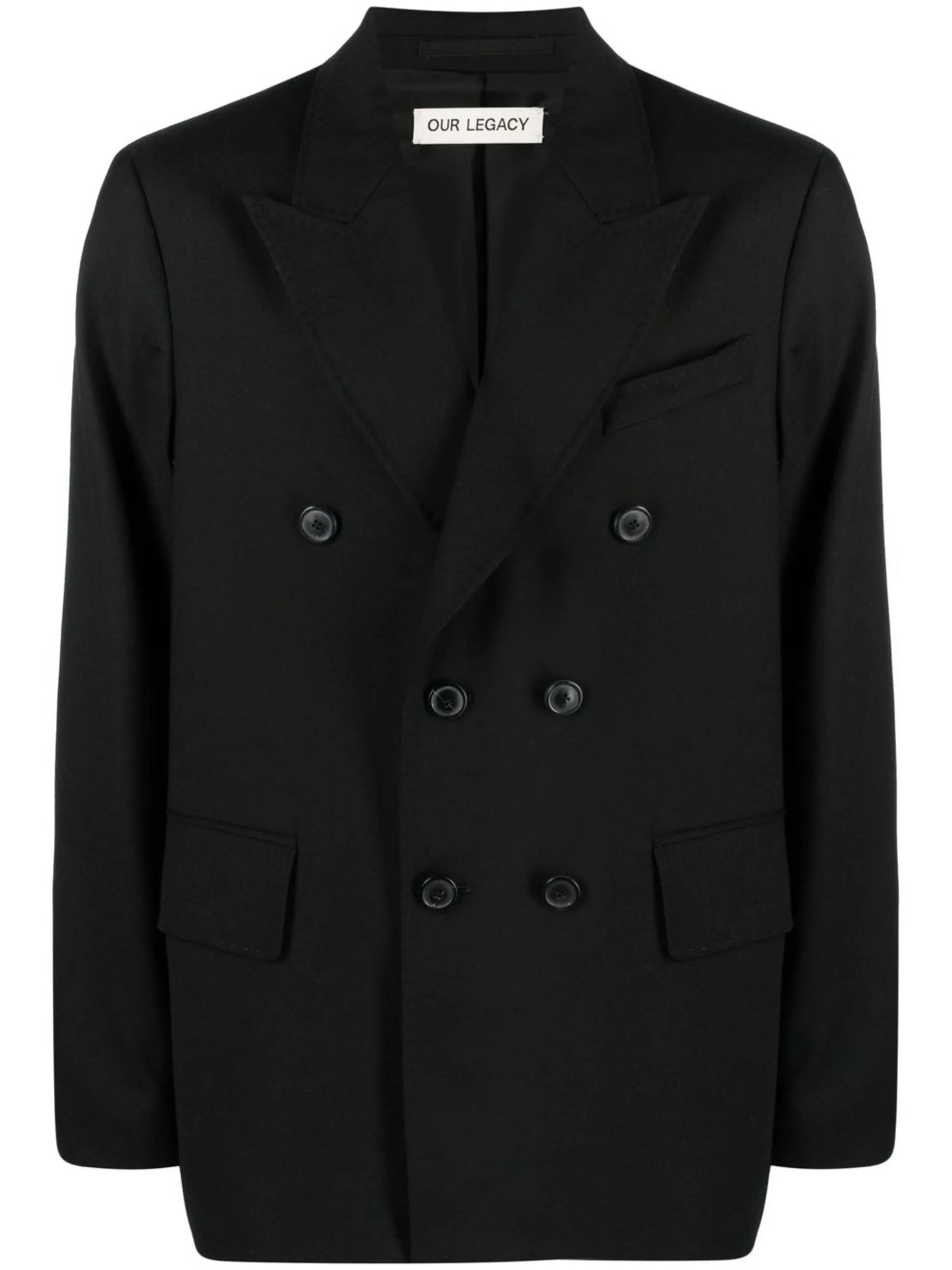 double-breasted blazer