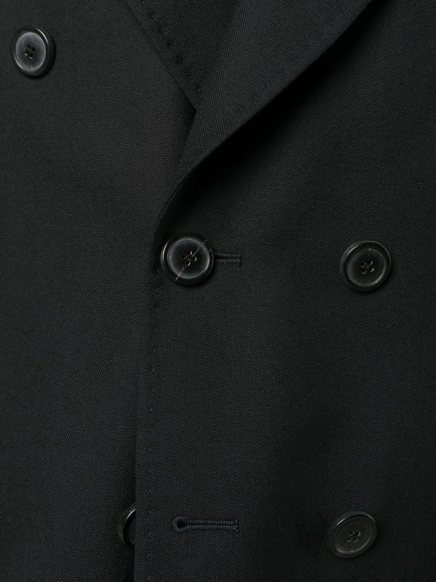double-breasted blazer