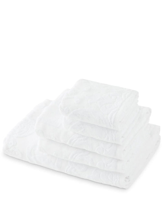 terry cotton towels (set of five)