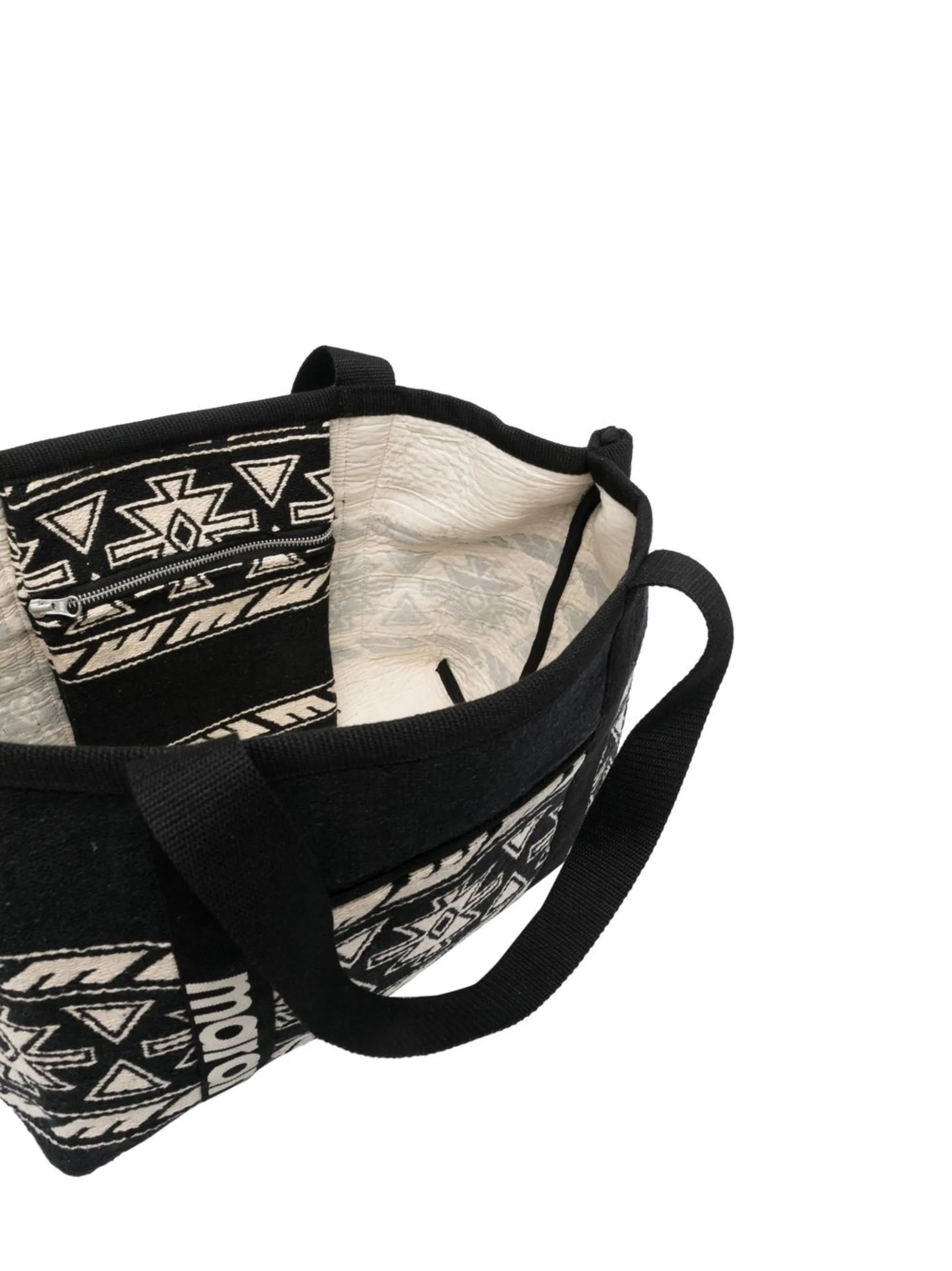 Darwen graphic-jacquard tote bag