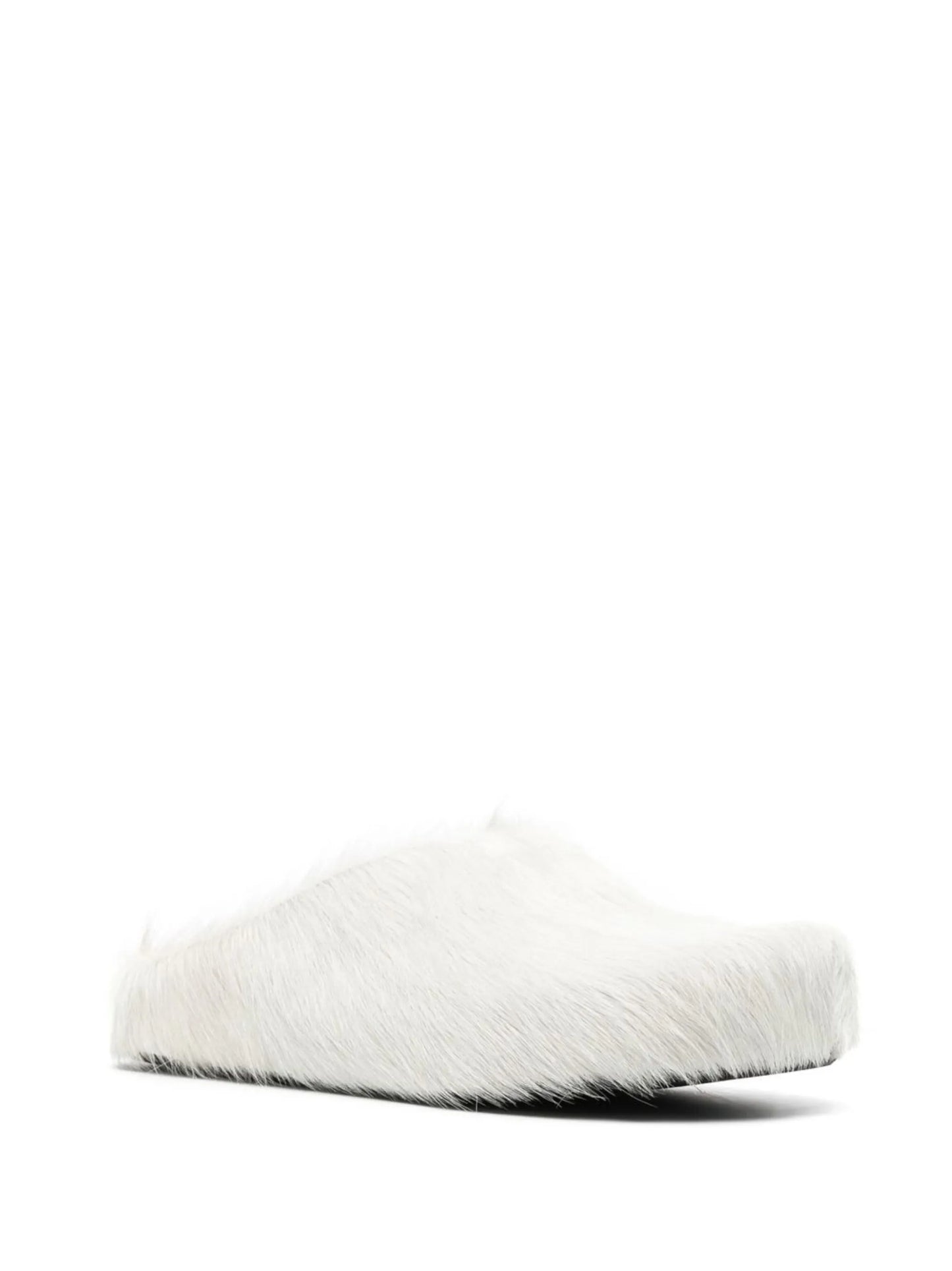 Fussbet Sabot calf-hair slippers