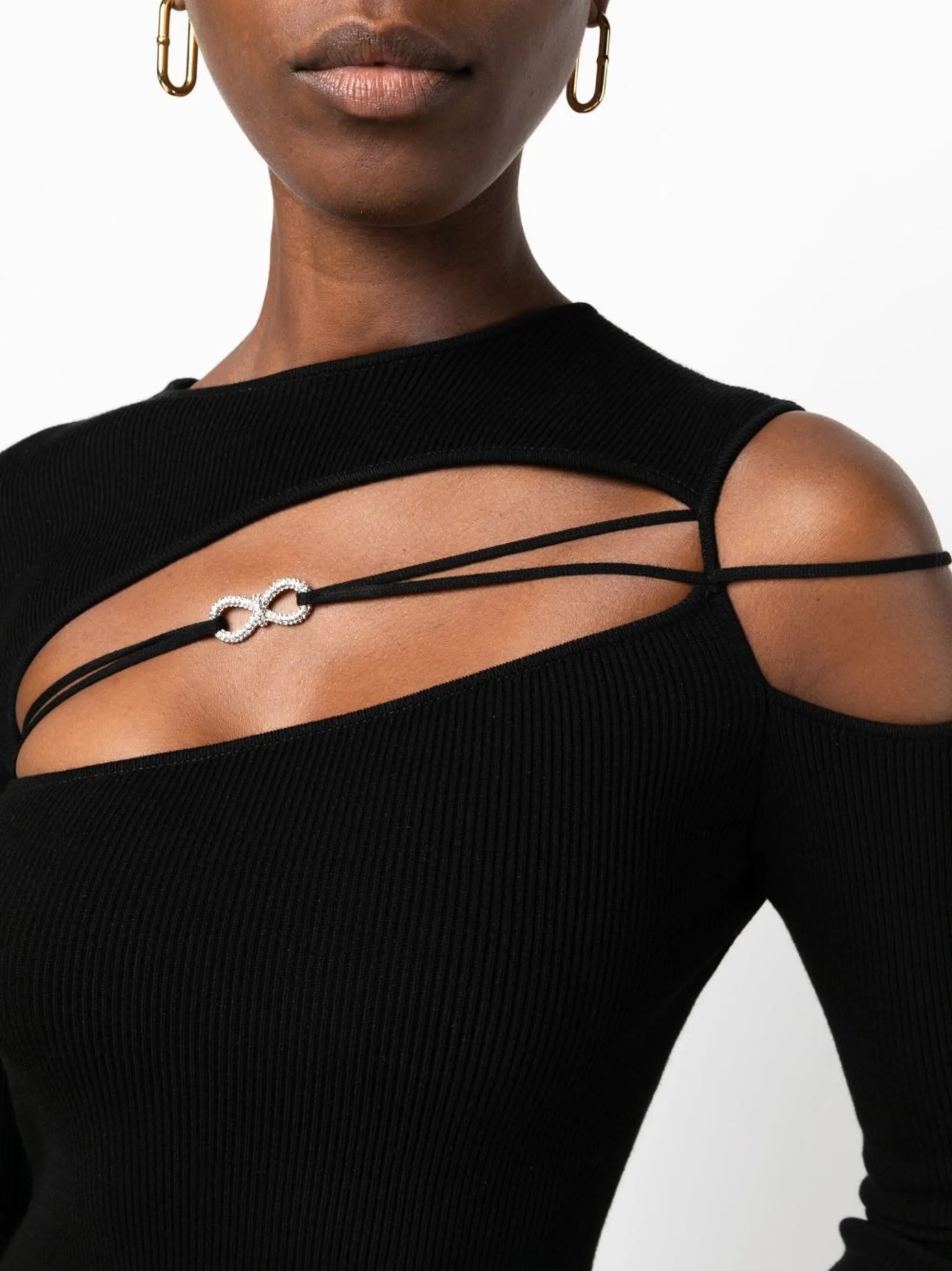 cut-out mini dress
