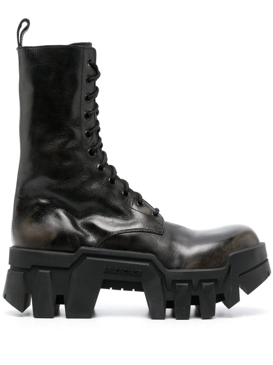 Bulldozer lace-up boots