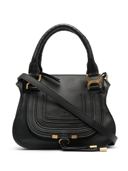small Marcie leather tote bag
