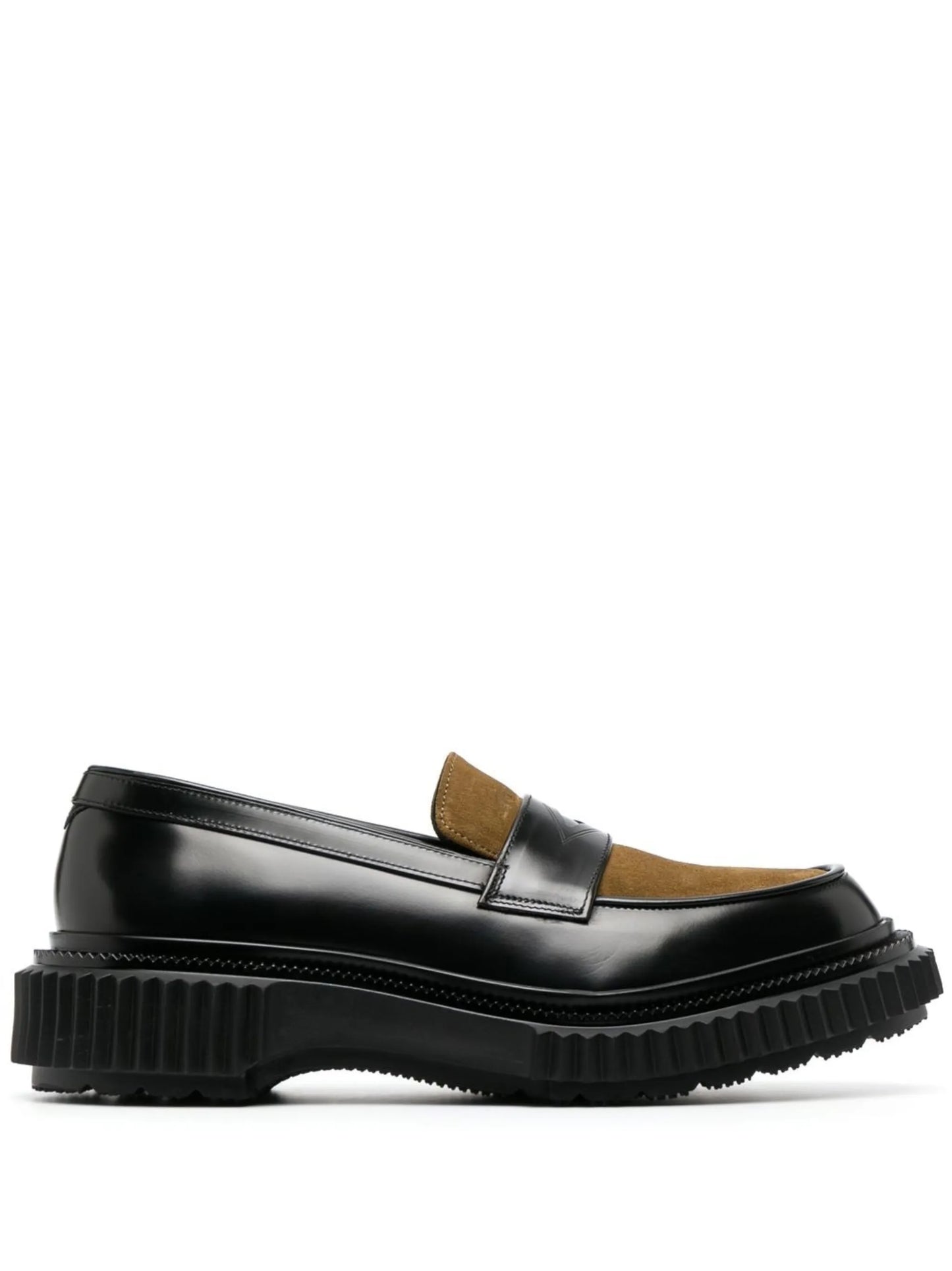 Type 192 panelled loafers