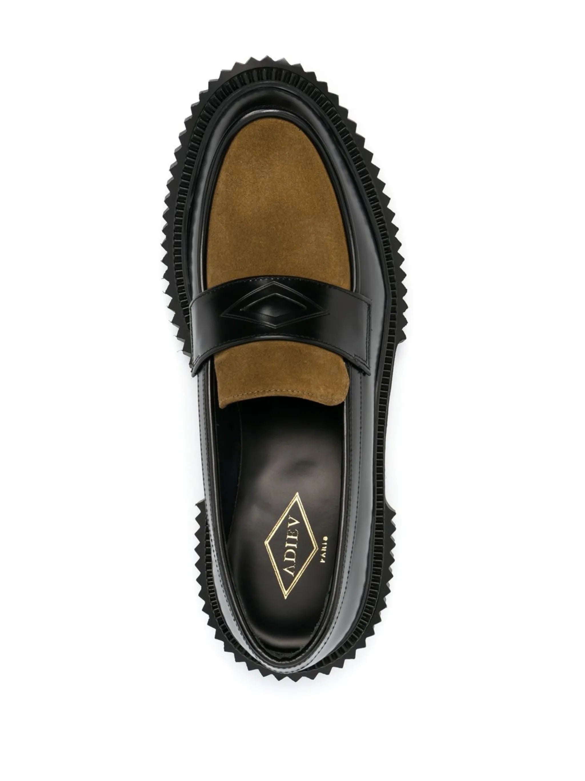 Type 192 panelled loafers