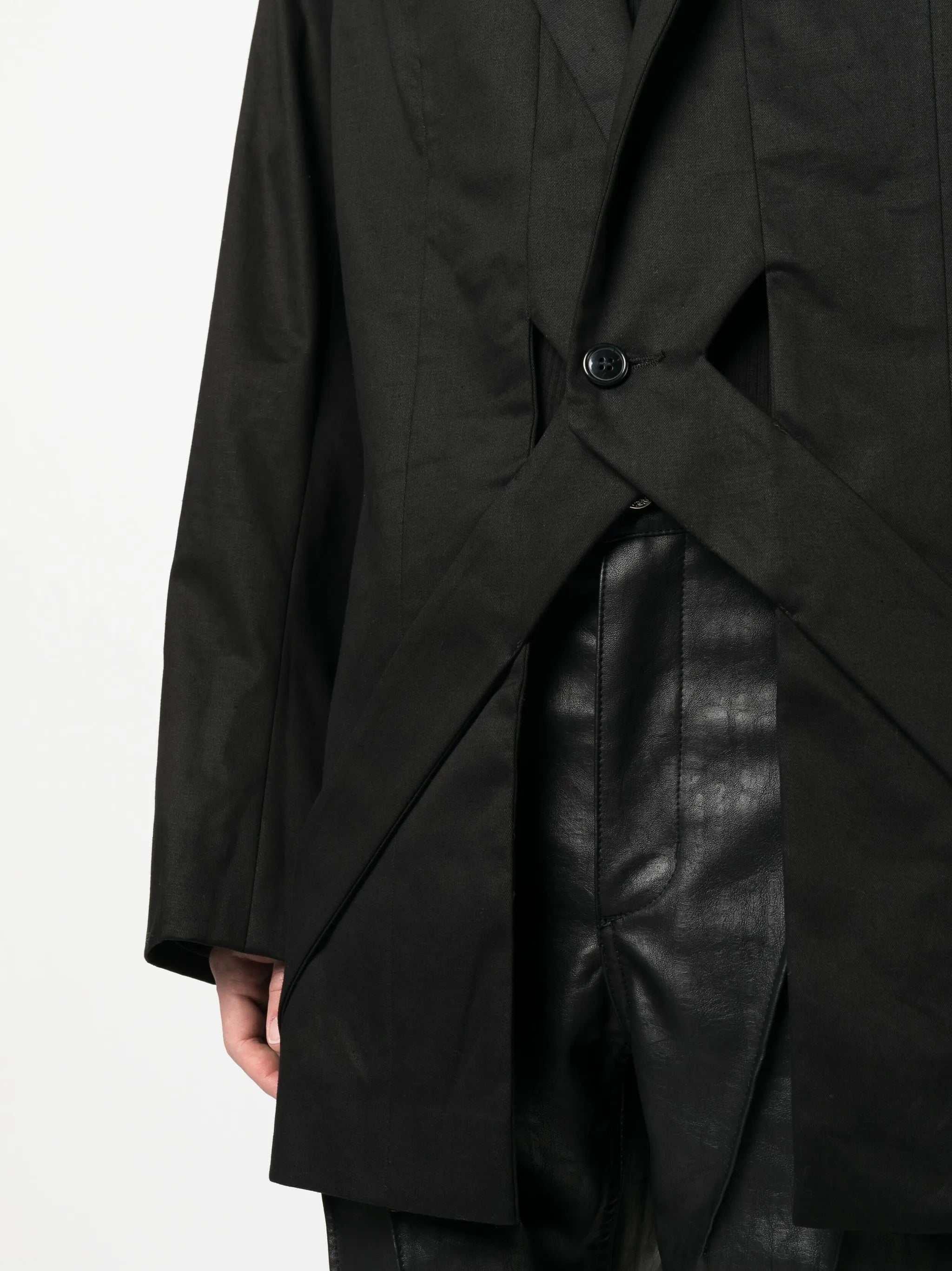 cut-out blazer