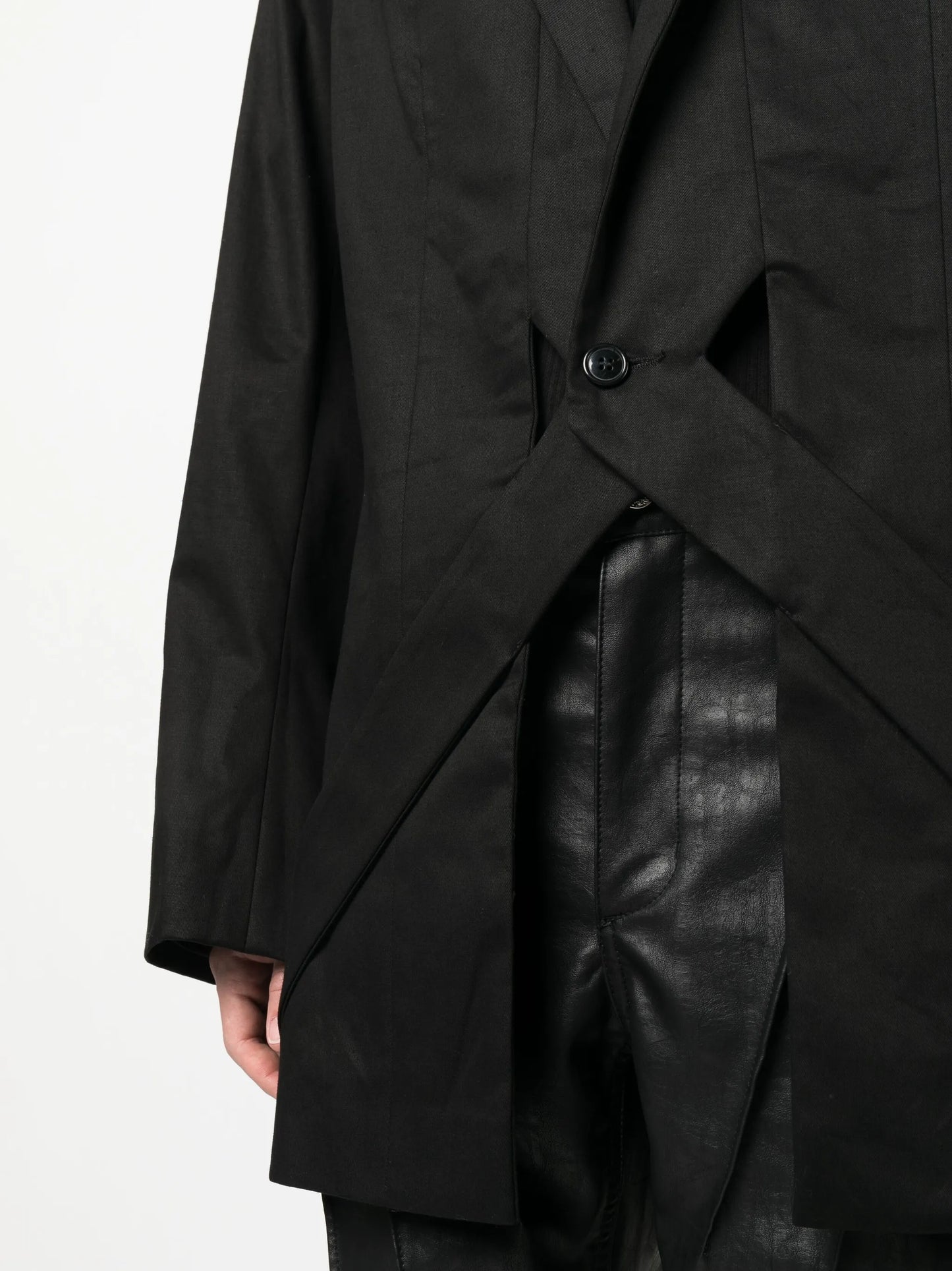 cut-out blazer