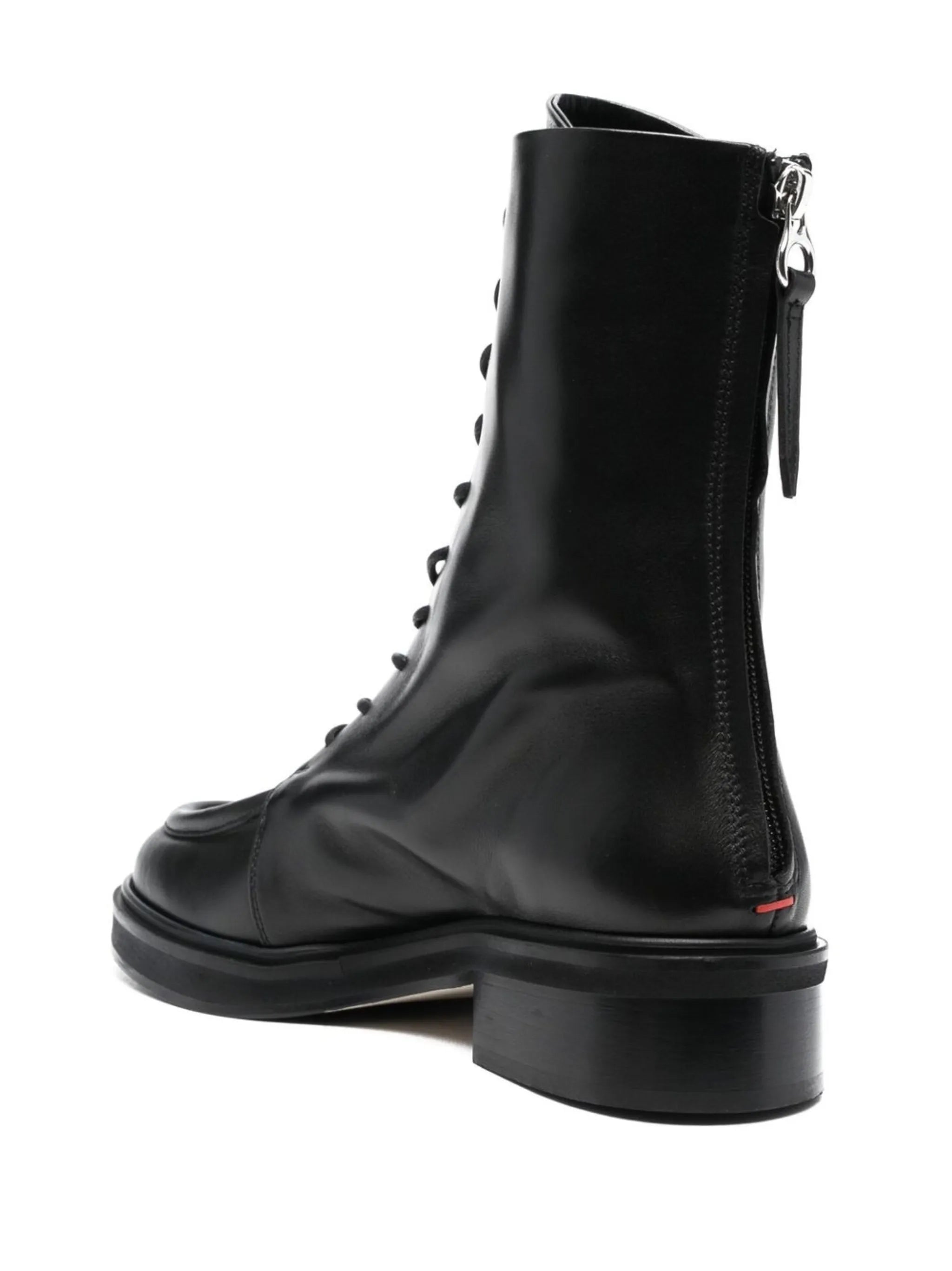 lace-up combat boots