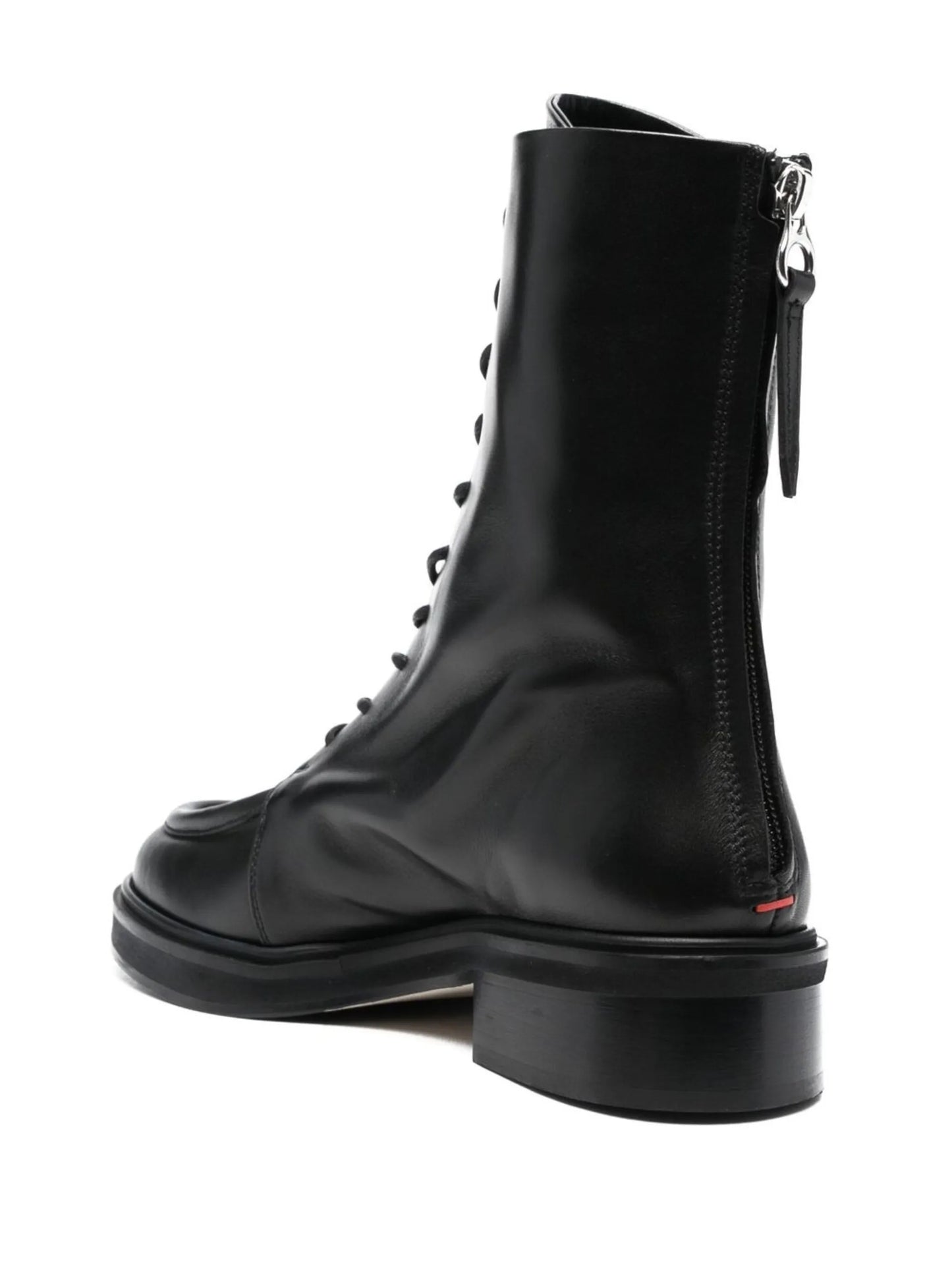 lace-up combat boots