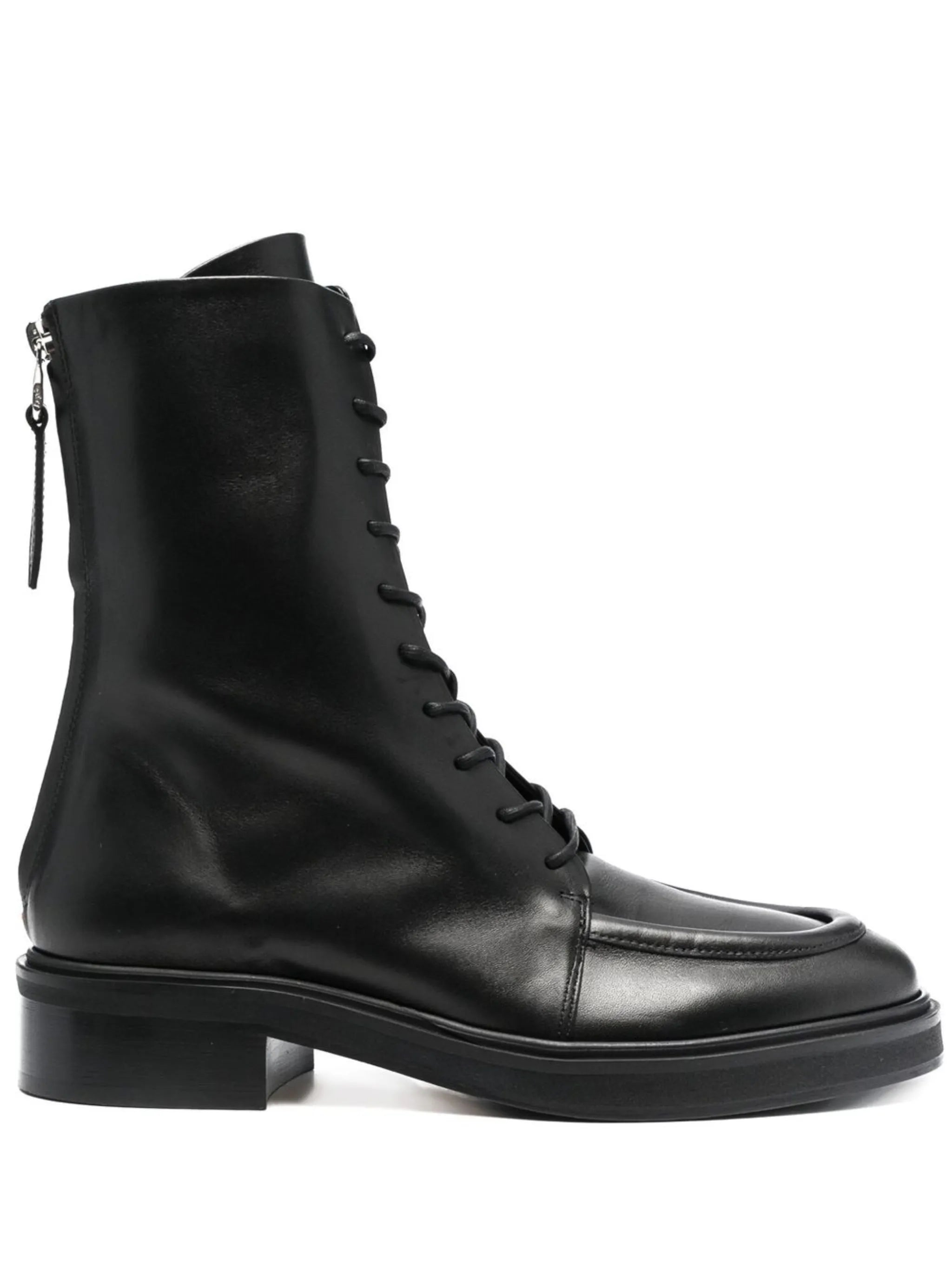 lace-up combat boots