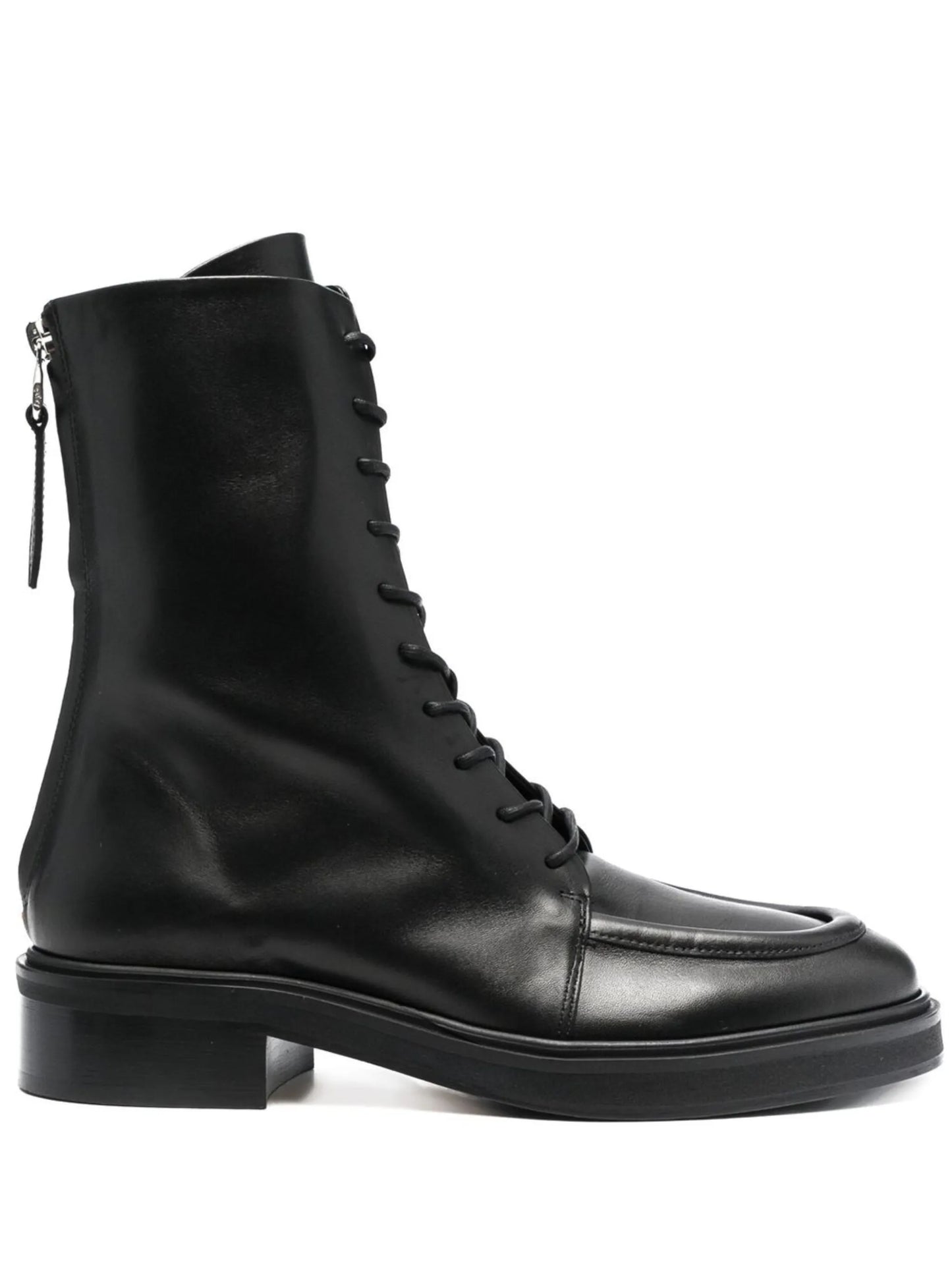 lace-up combat boots