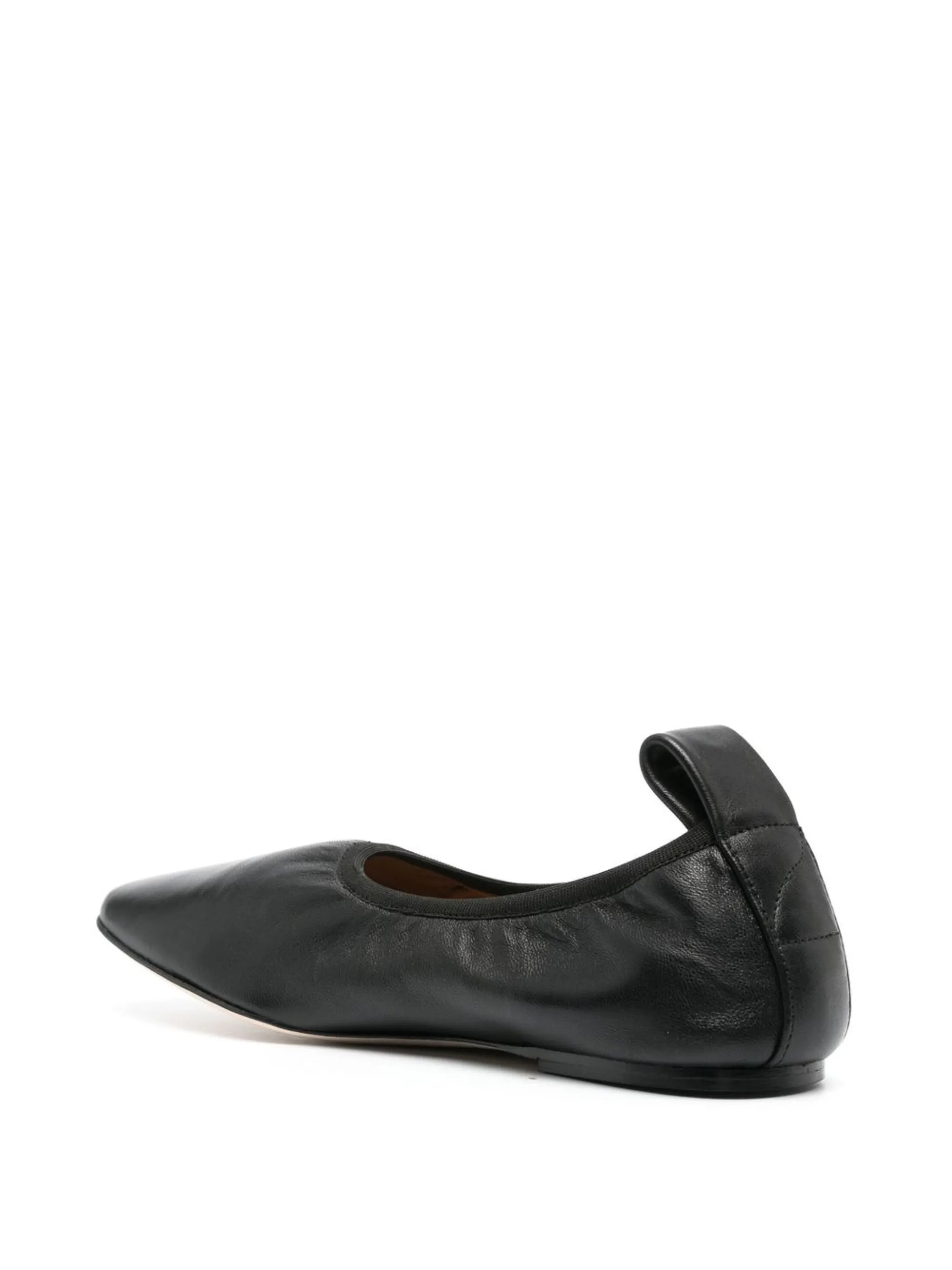 round-toe ballerina shoes