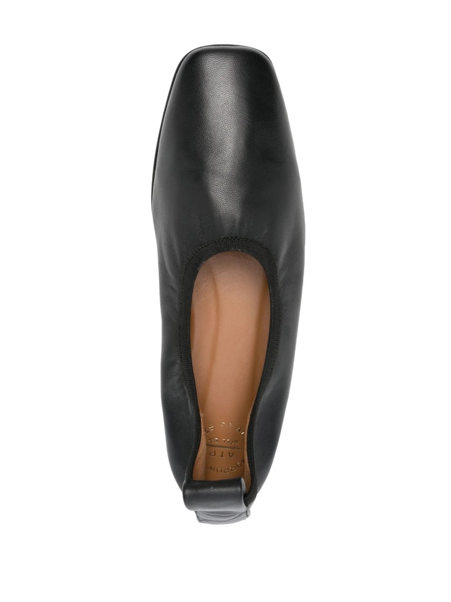 round-toe ballerina shoes