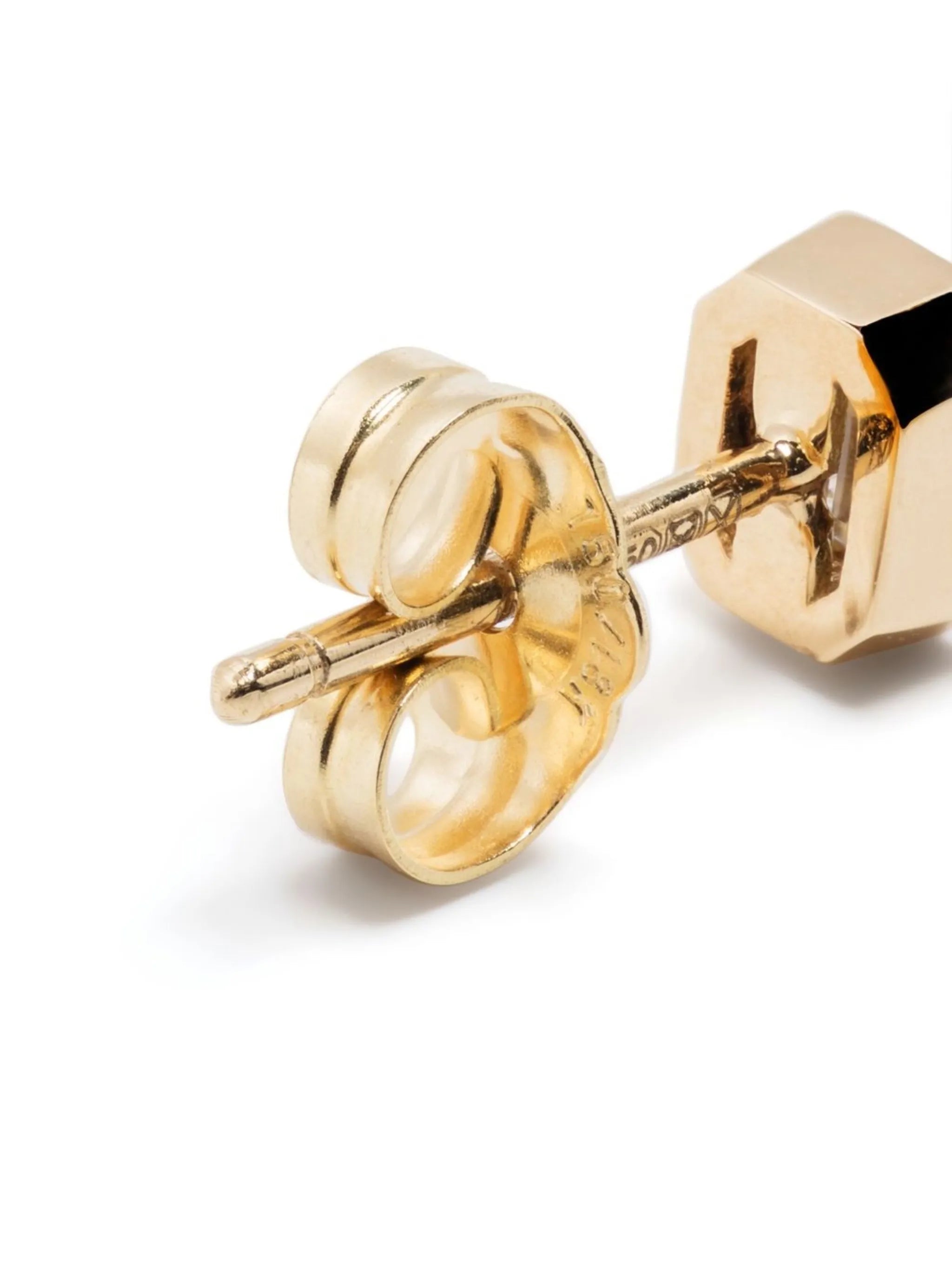 18kt yellow gold Mini Diamond stud earring