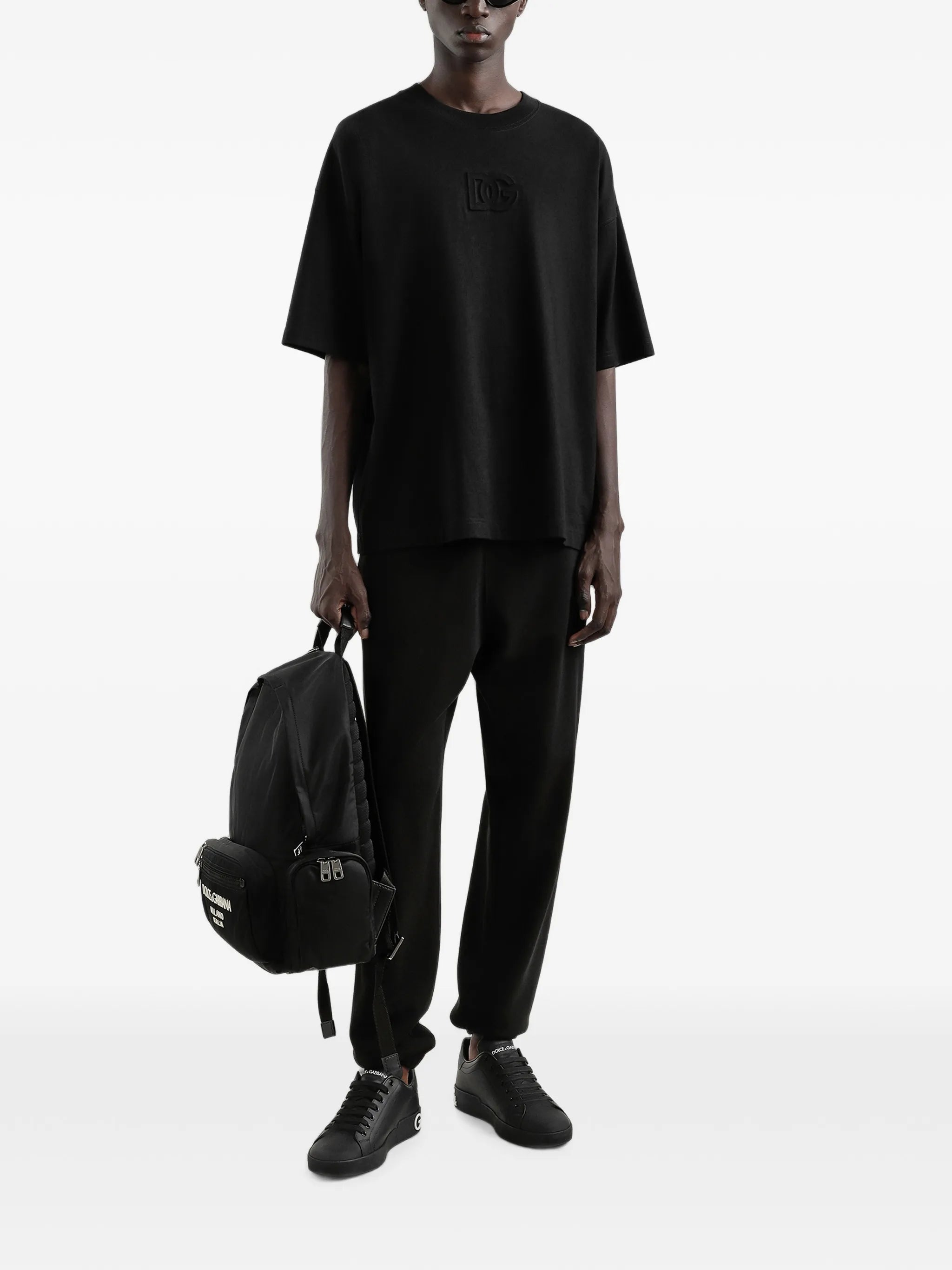 logo-stamp backpack