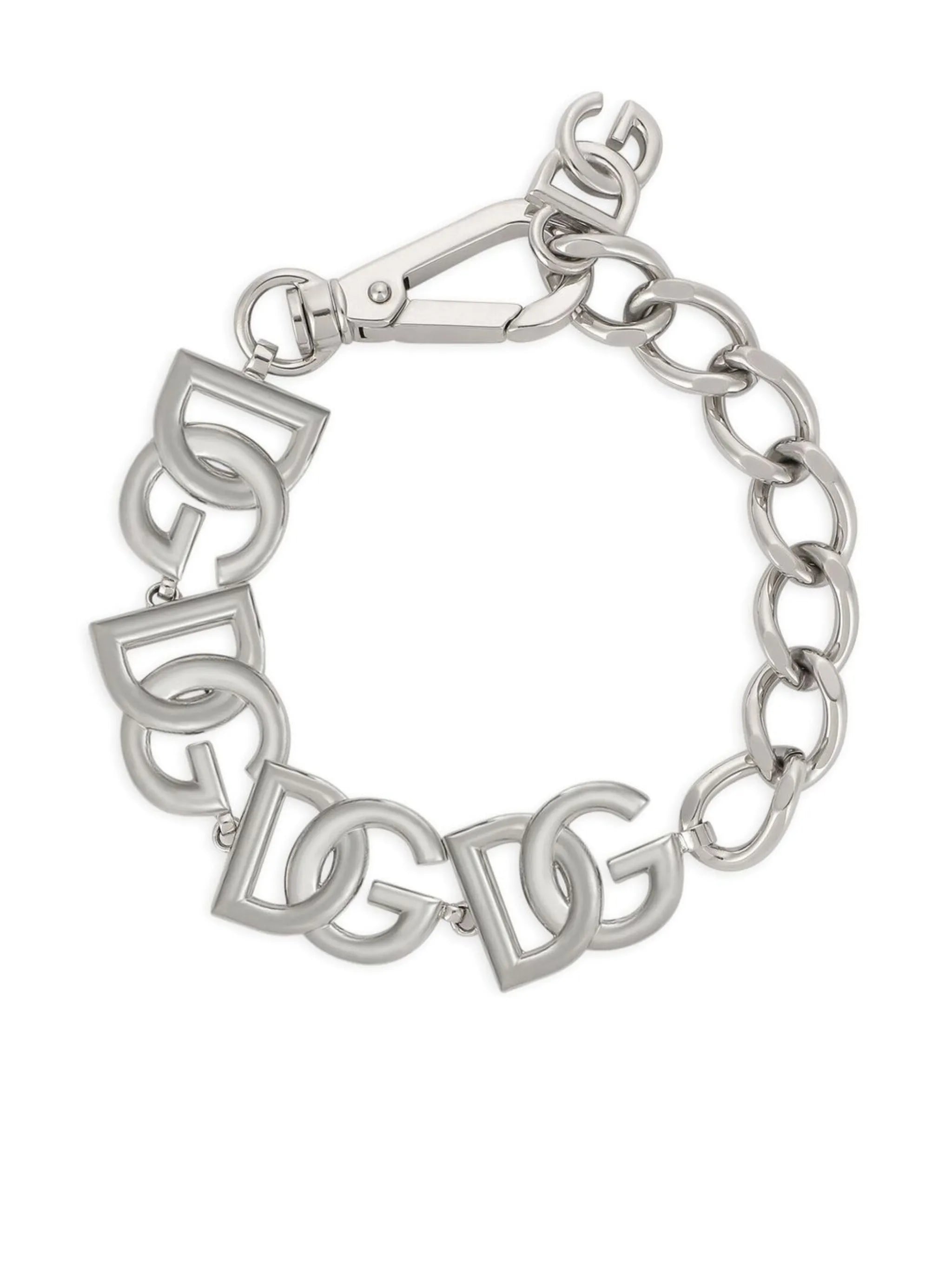 DG-logo chain-link bracelet