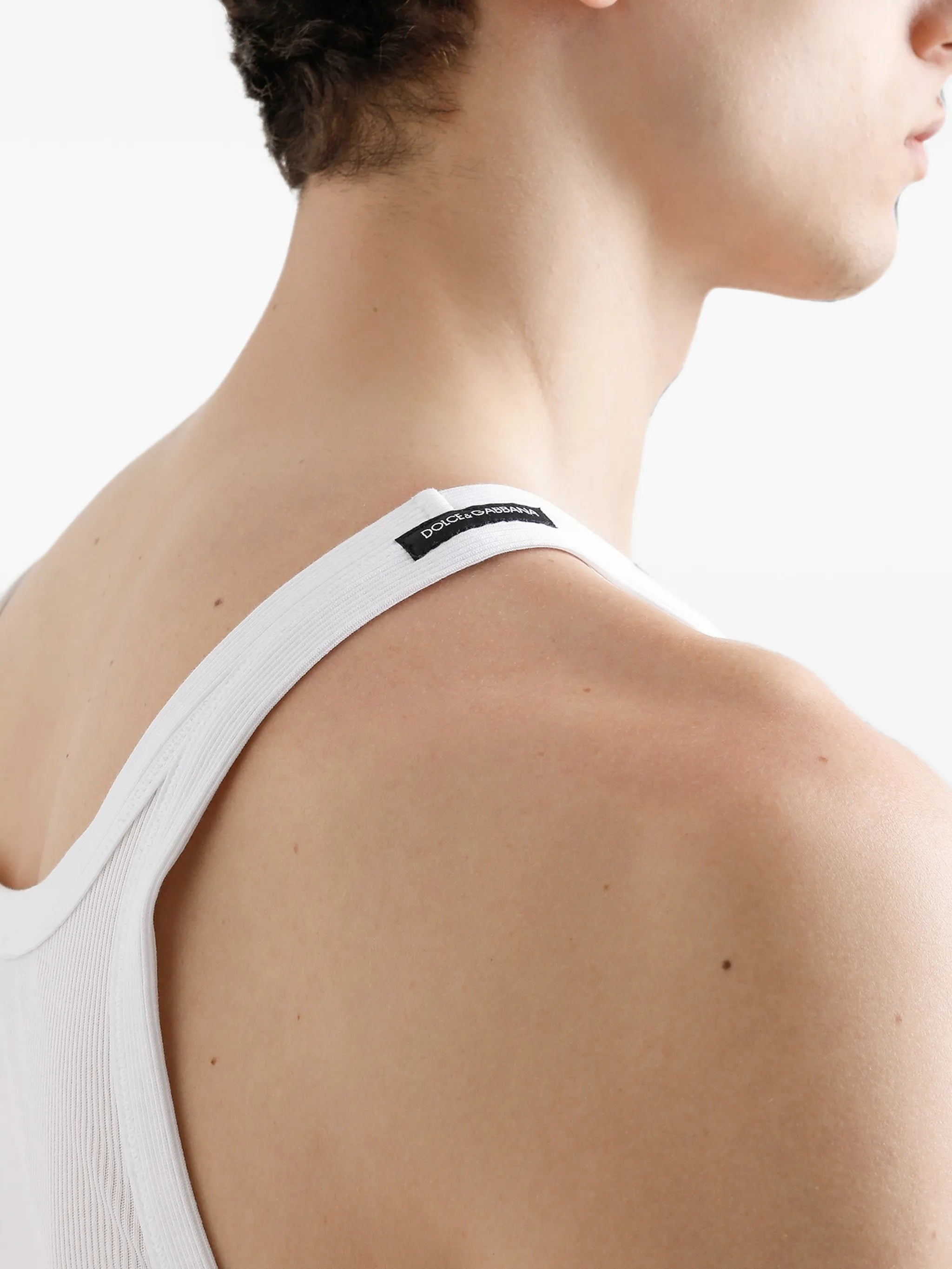 ribbed sleeveless top