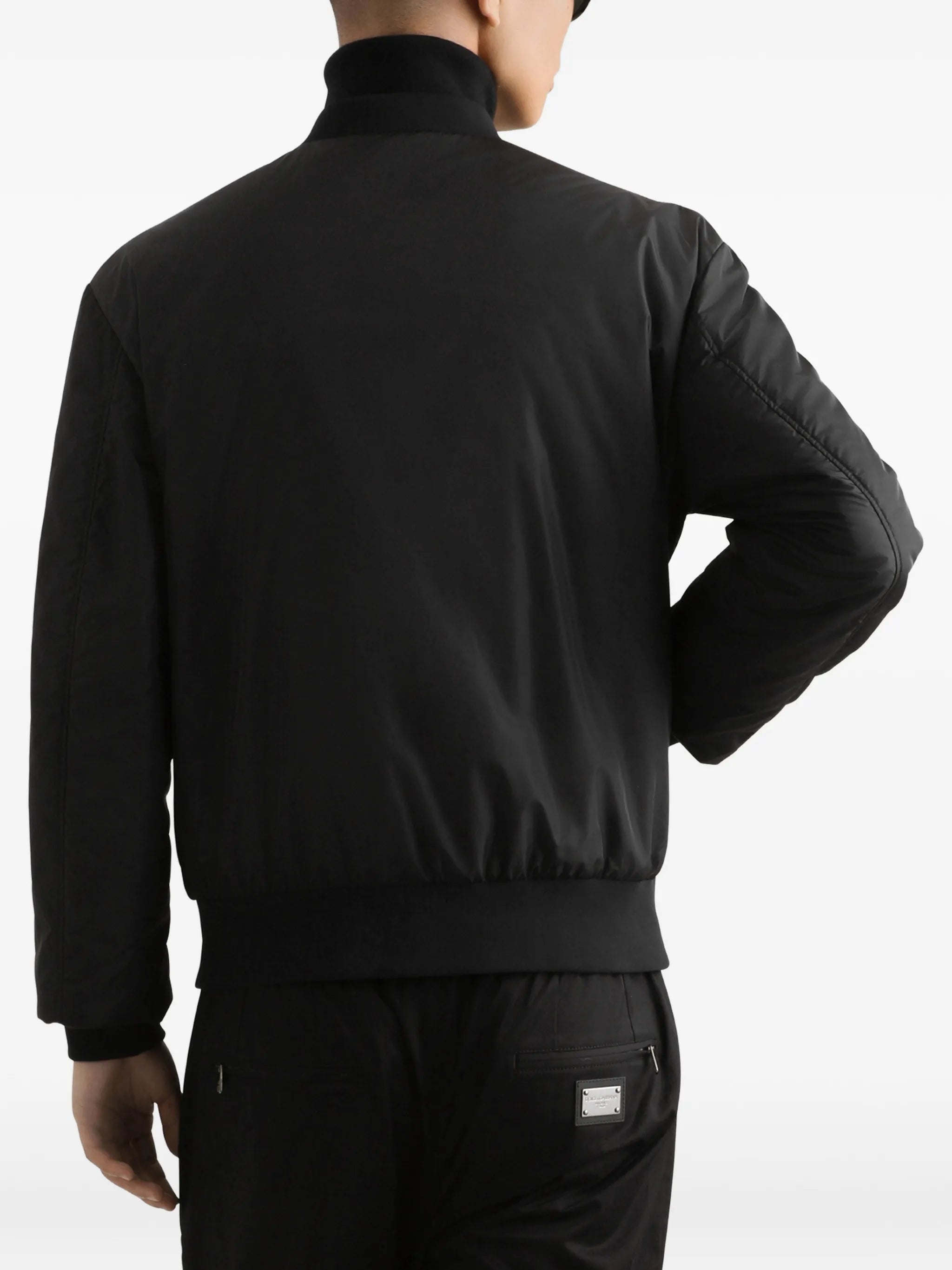 logo-tag track jacket