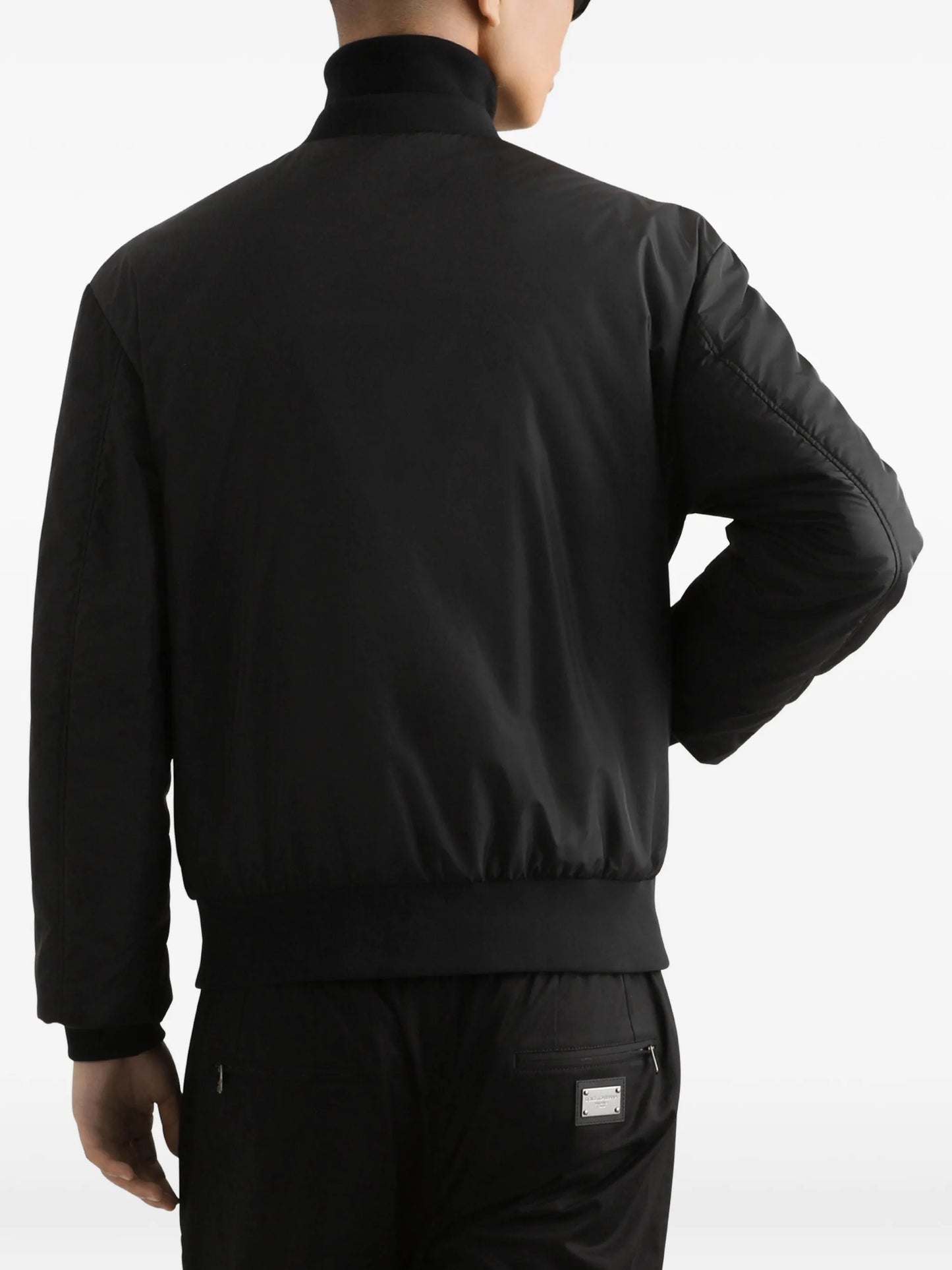 logo-tag track jacket