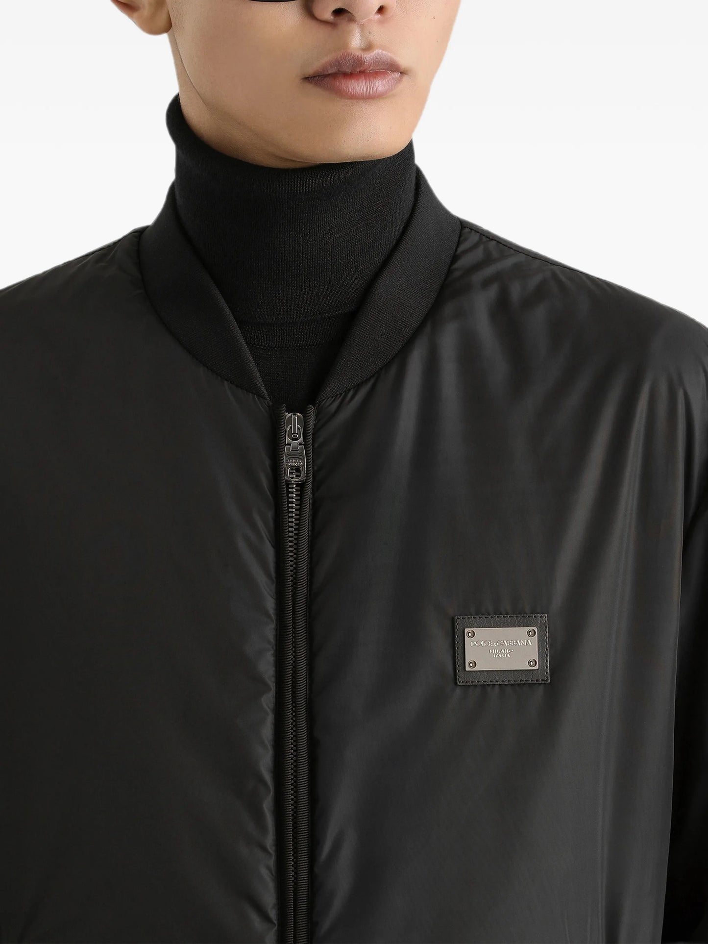 logo-tag track jacket