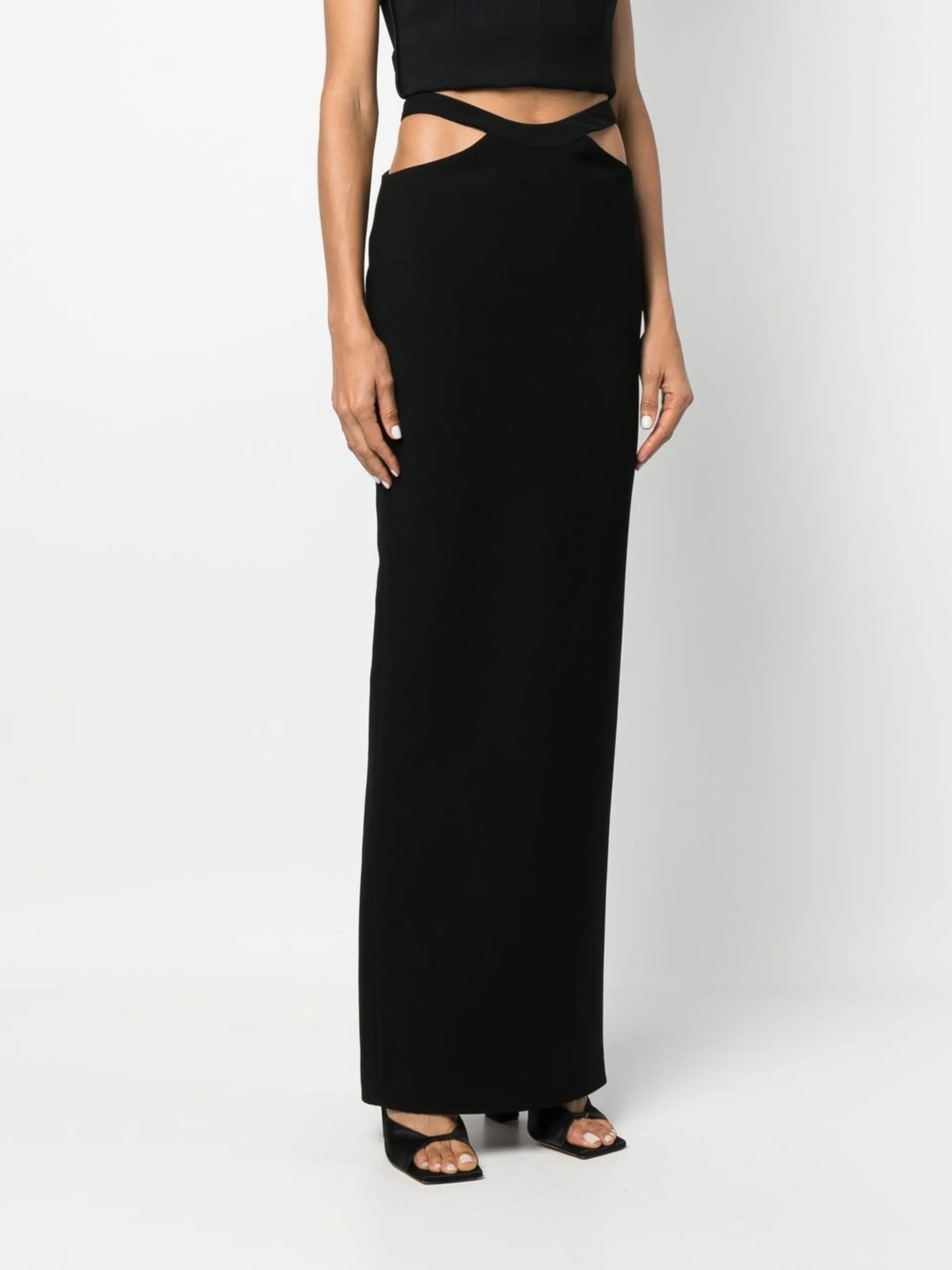 cut-out maxi dress