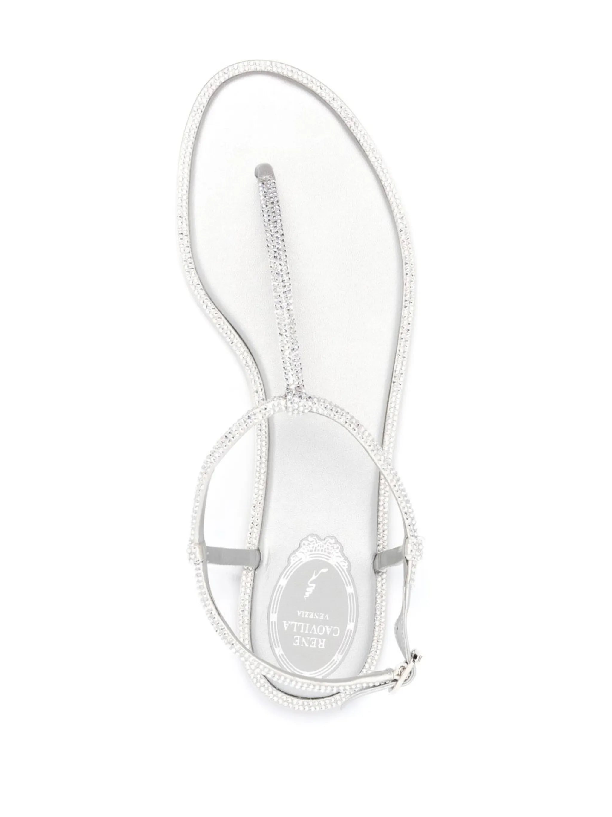 crystal-embellished sandals