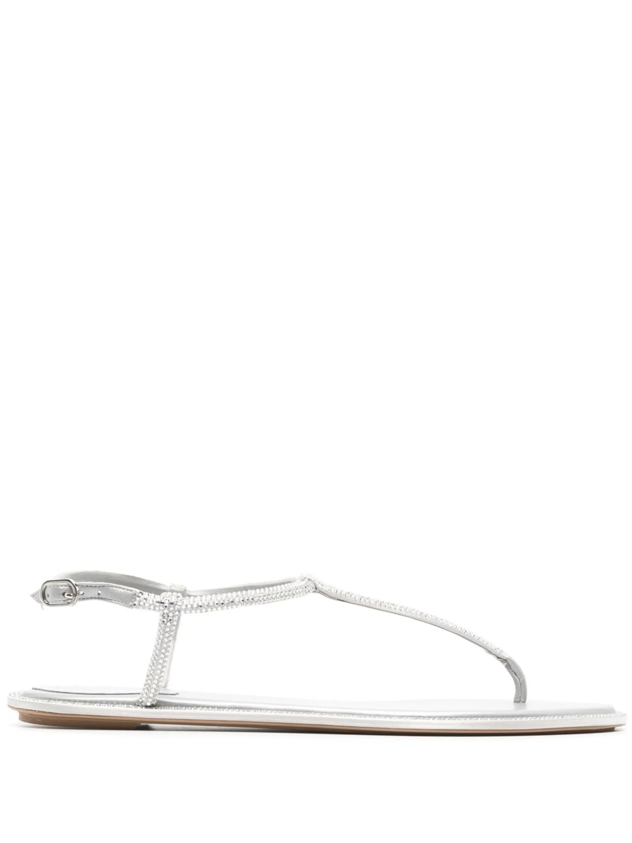 crystal-embellished sandals