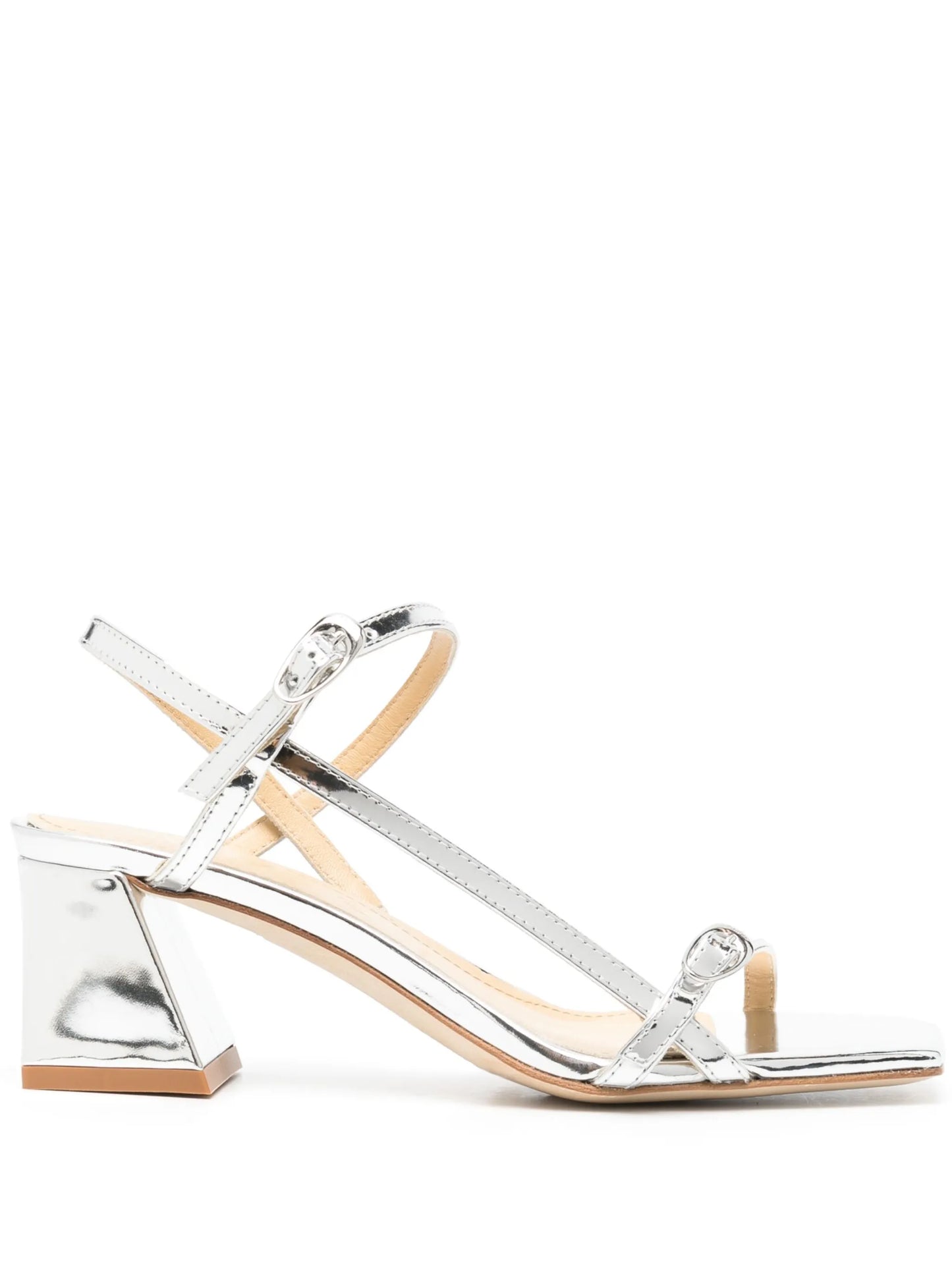Greta 55mm metallic sandals