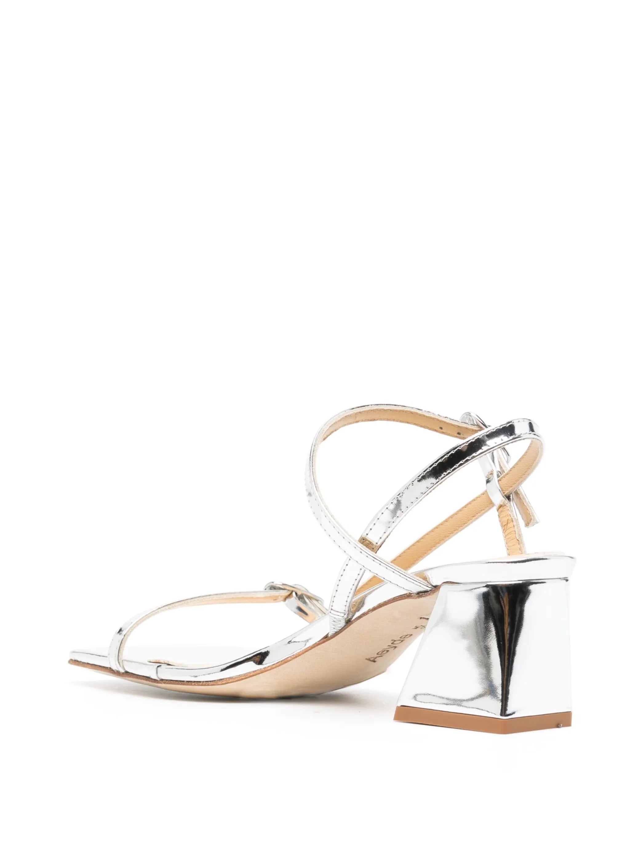 Greta 55mm metallic sandals