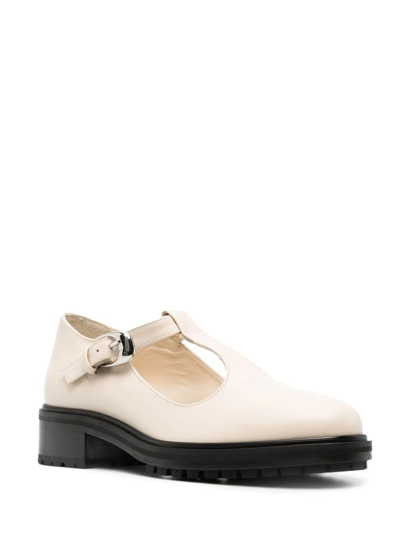 Maryjane leather loafers