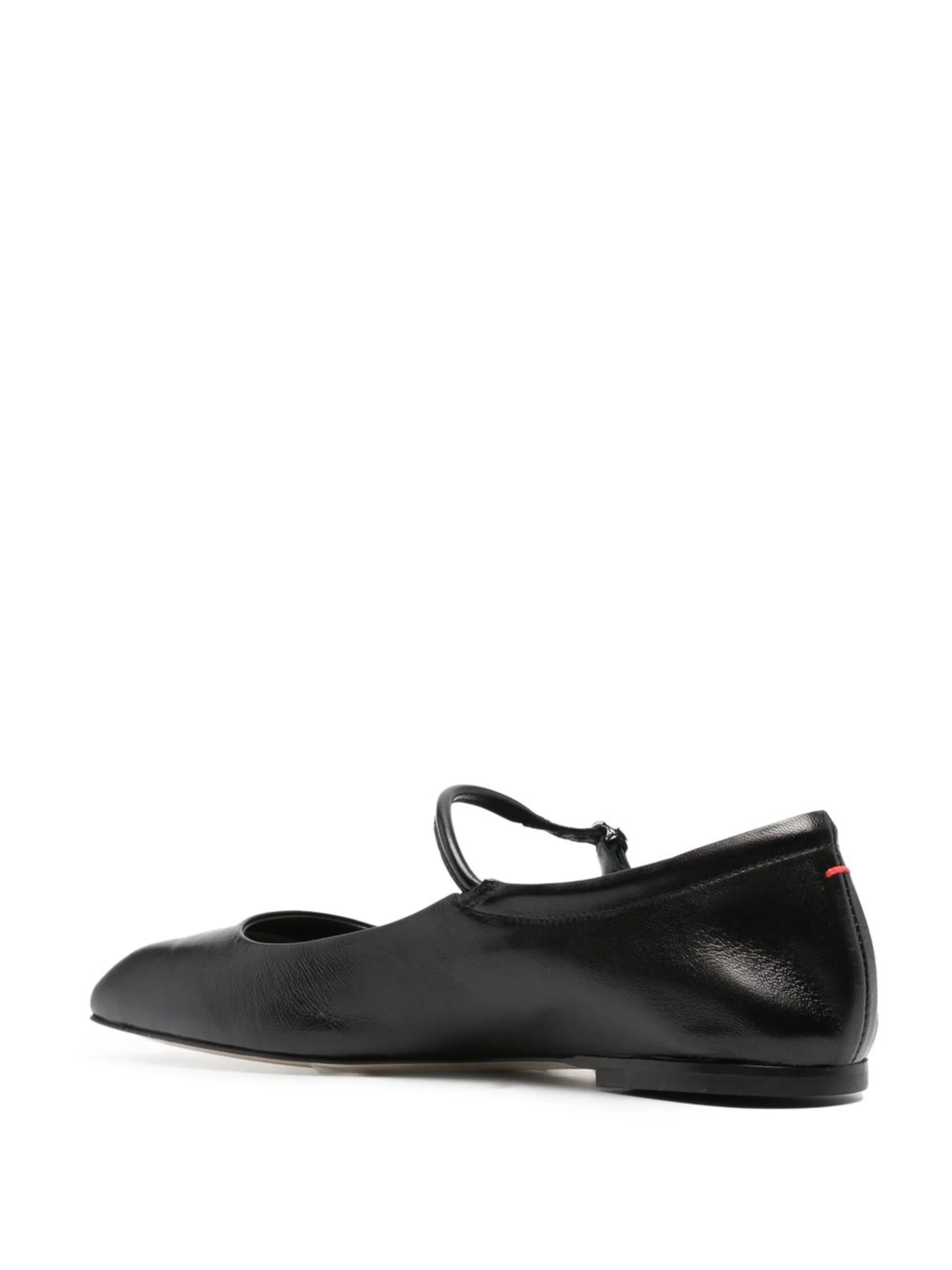 Maryjane leather ballerina shoes