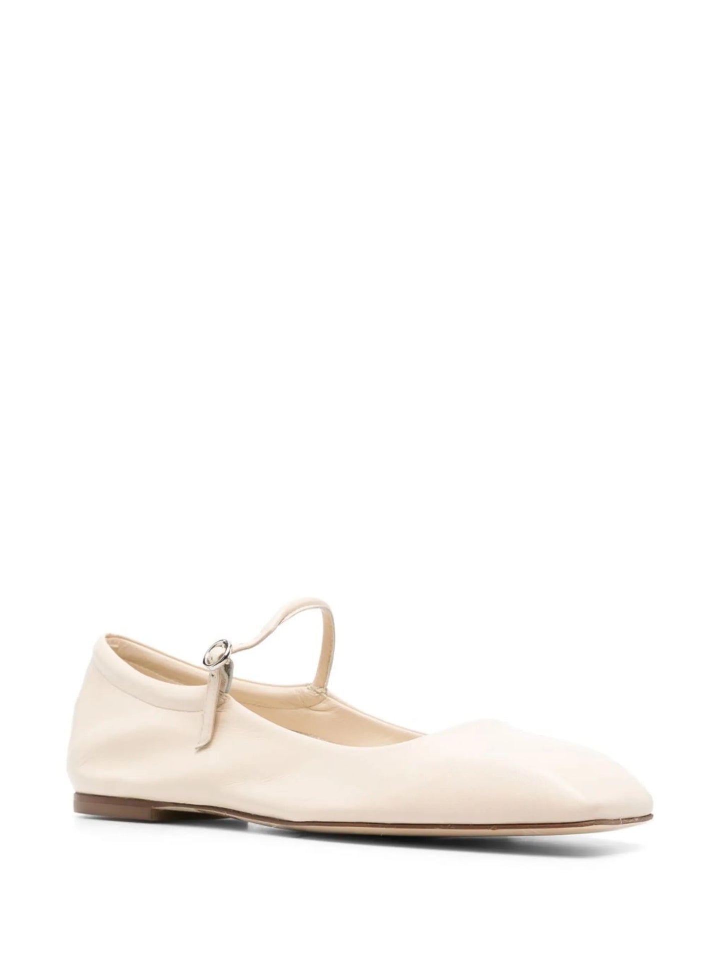 Maryjane leather ballerina shoes