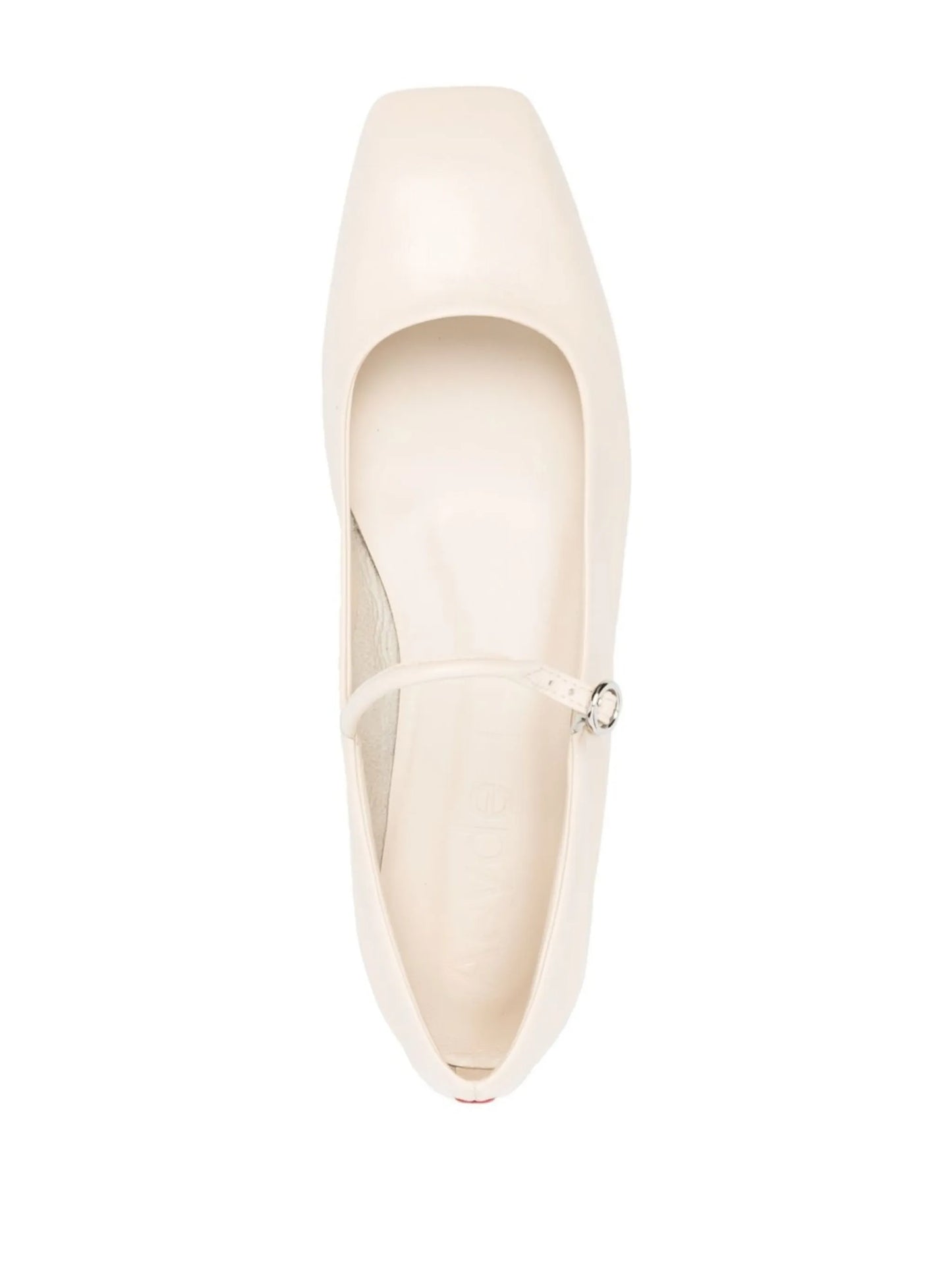 Maryjane leather ballerina shoes