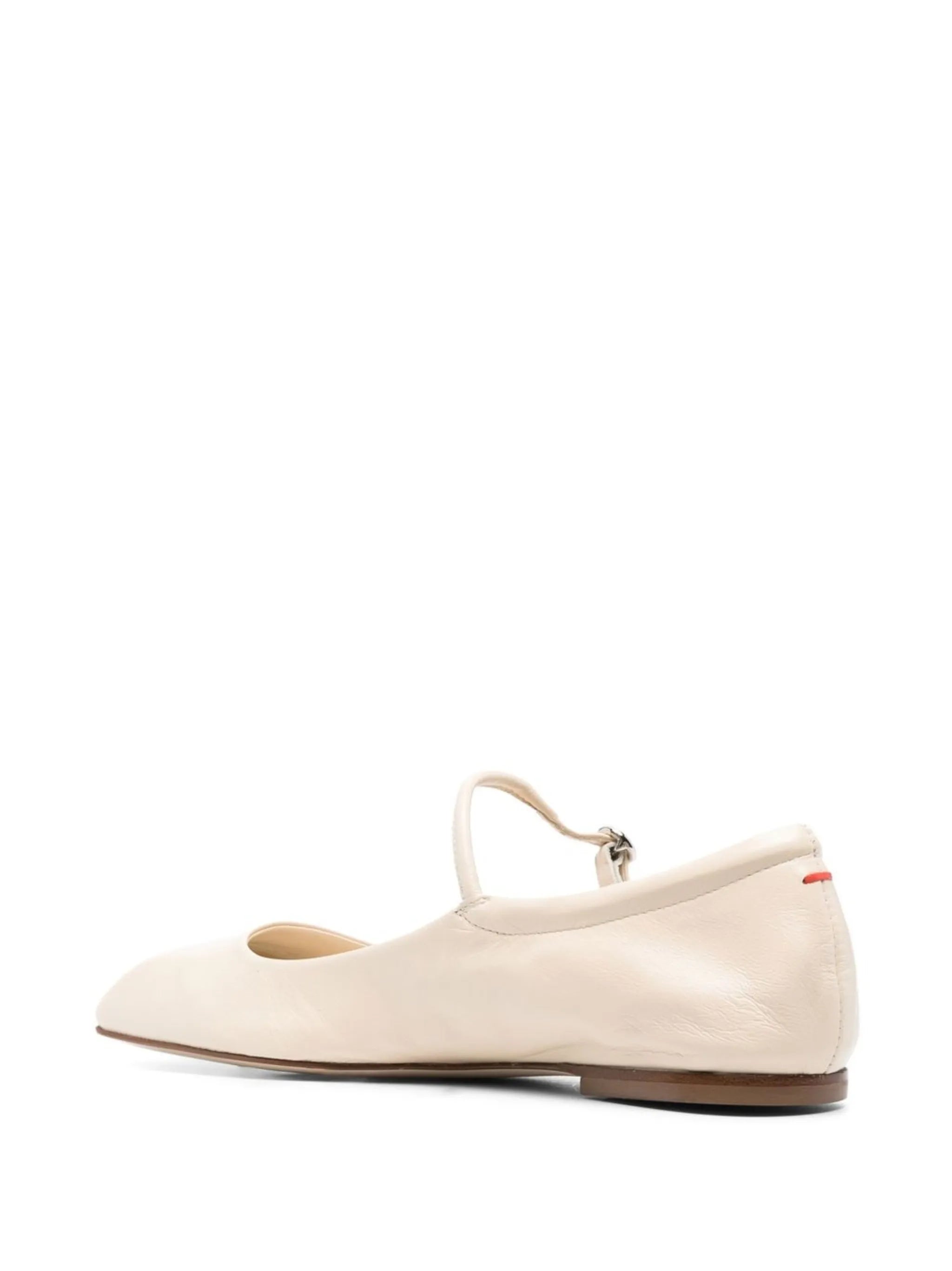 Maryjane leather ballerina shoes