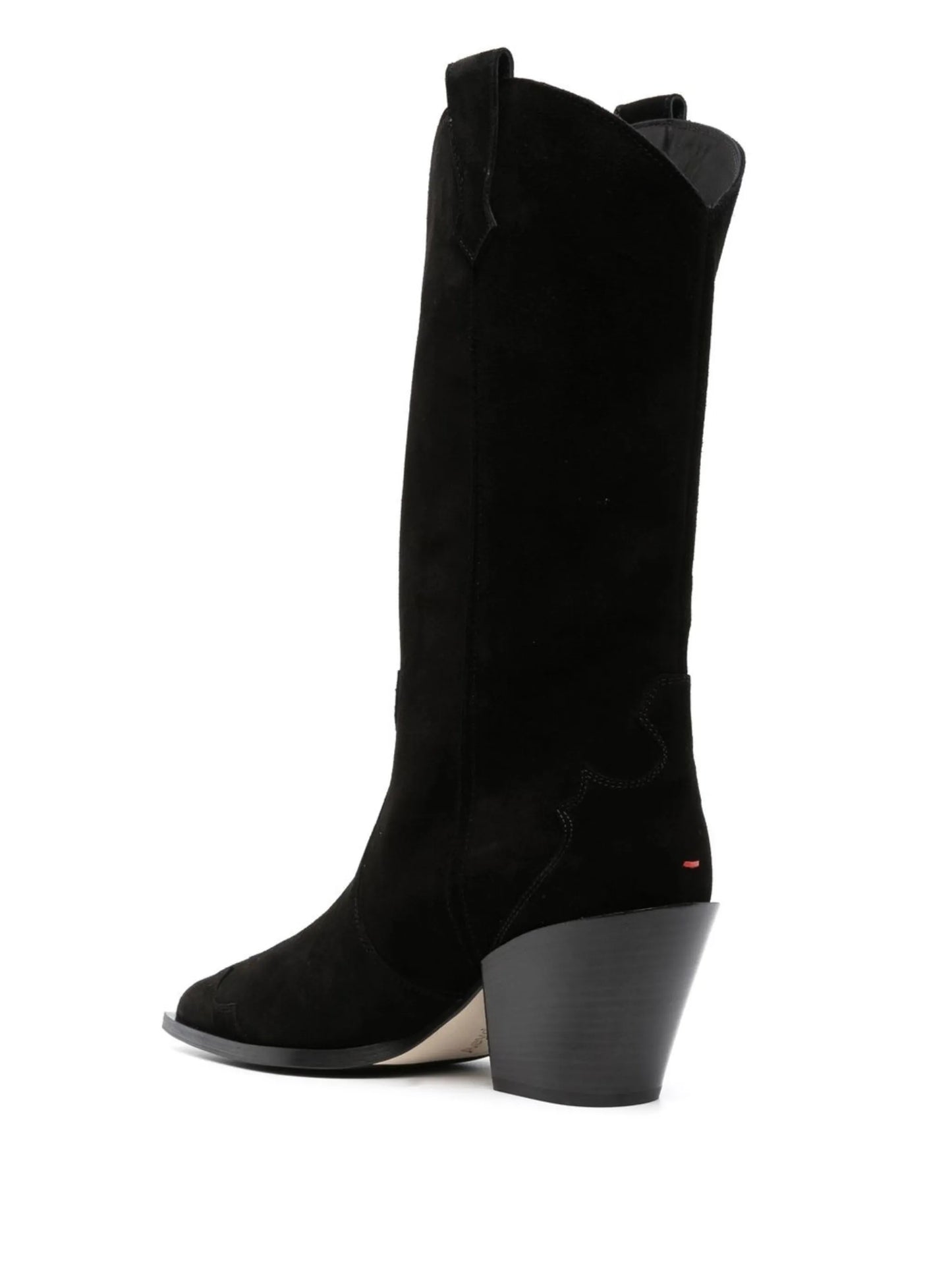 75mm knee-high suede boots