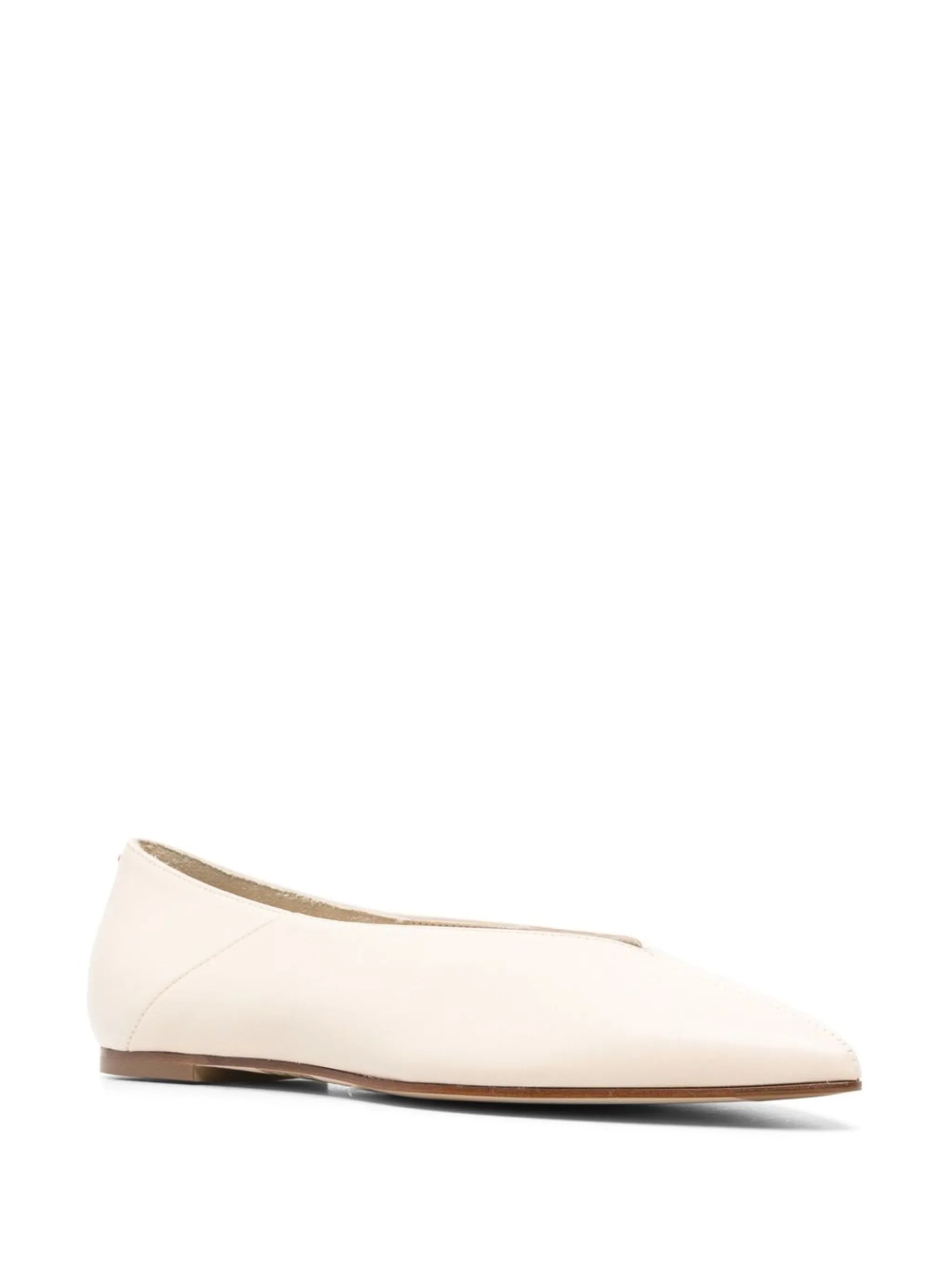 Moa leather ballerinas