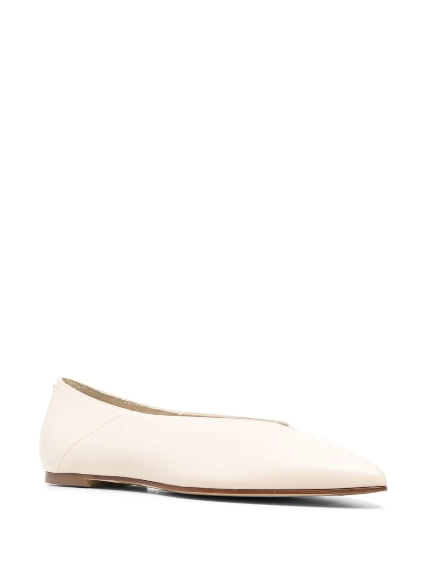 Moa leather ballerinas