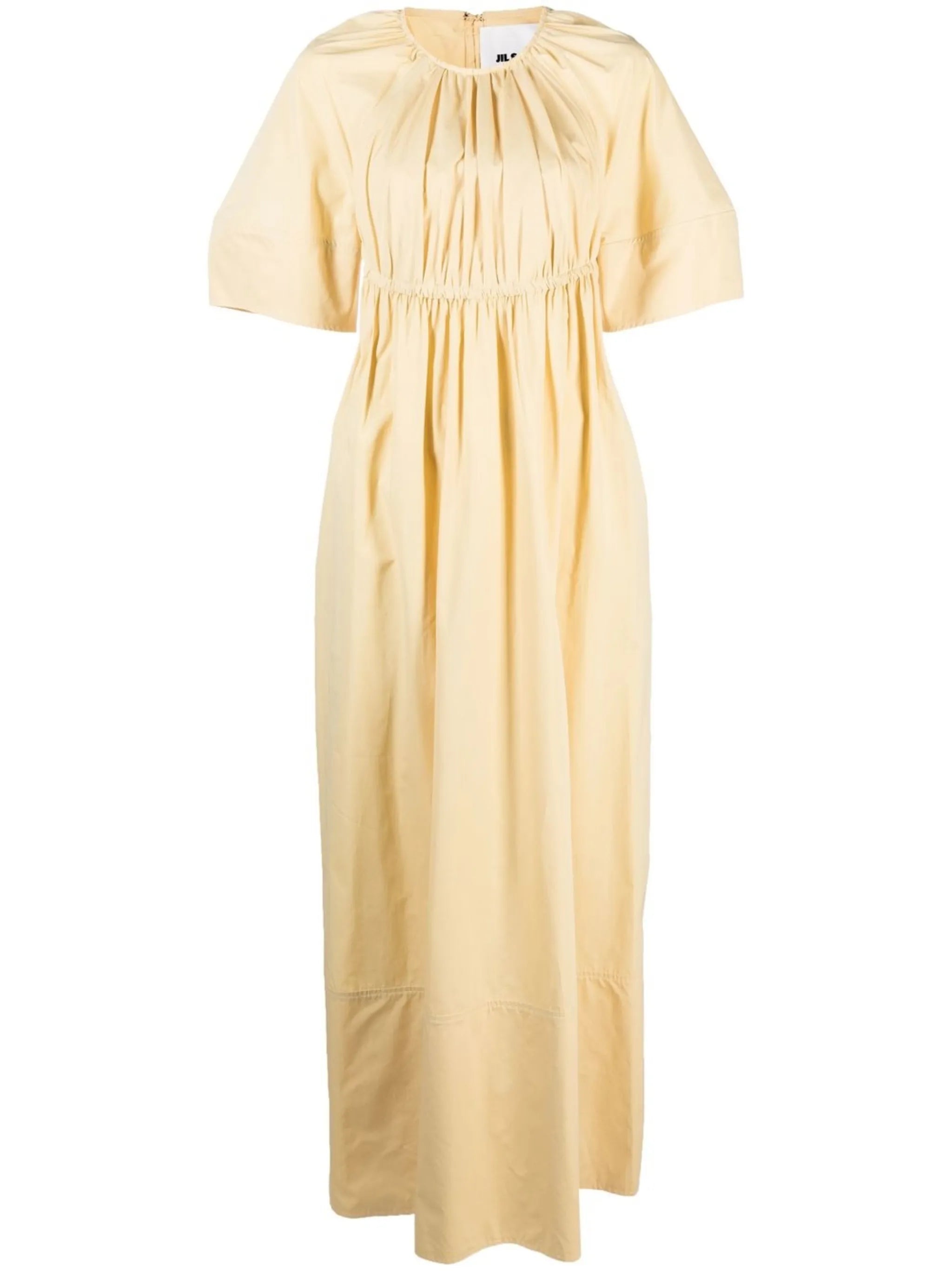 cut-out back long dress