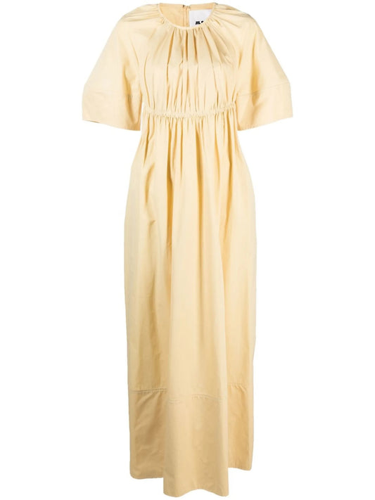 cut-out back long dress